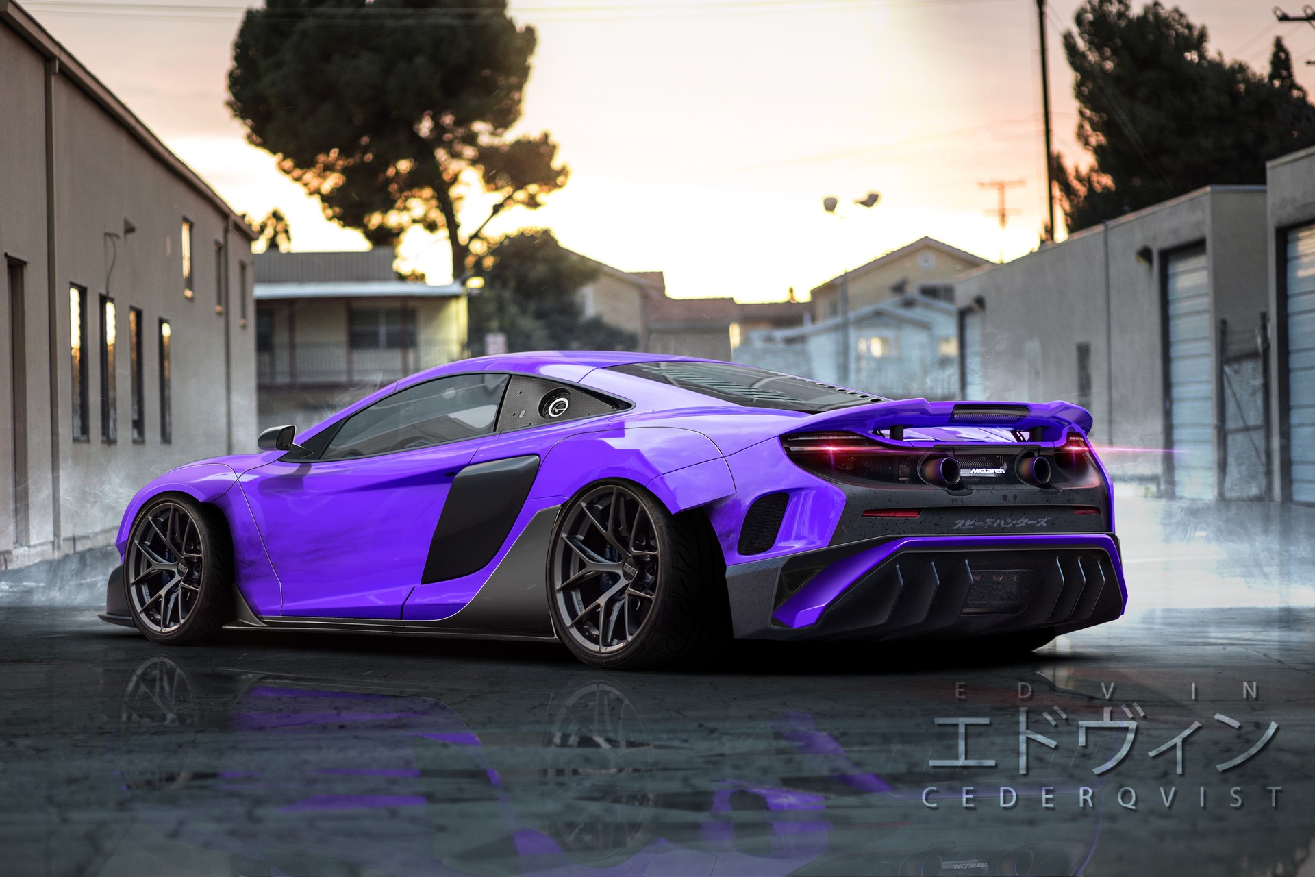 car, city, depth of field, HD Wallpaper