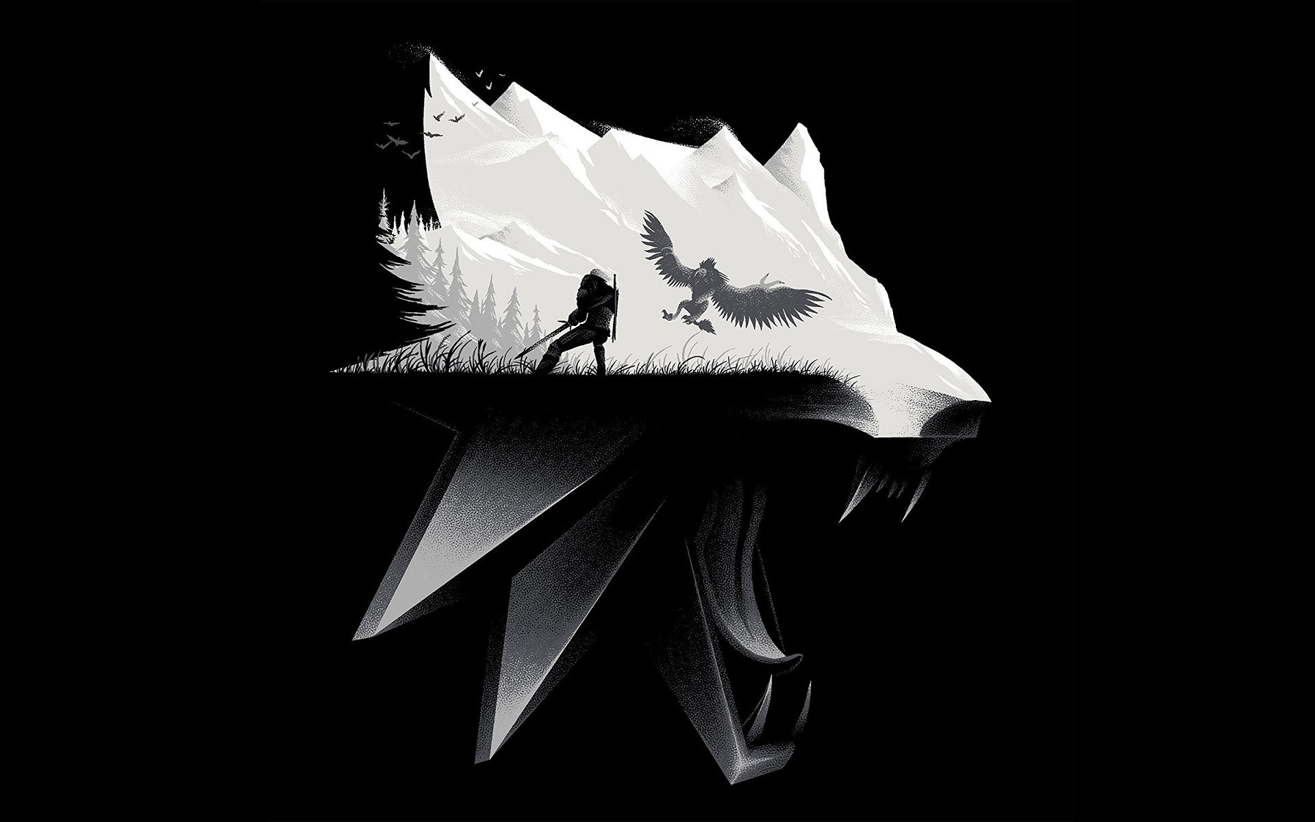 The Witcher, video games, wolf, The Witcher 3: Wild Hunt, HD Wallpaper