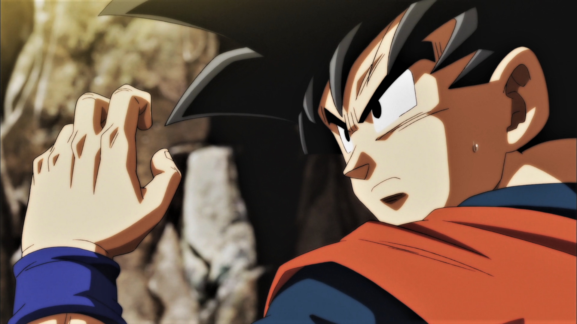 Super Saiyan Blue, DBS, Son Goku, Dragon Ball Super, jiren el gris, Dragon Ball, HD Wallpaper