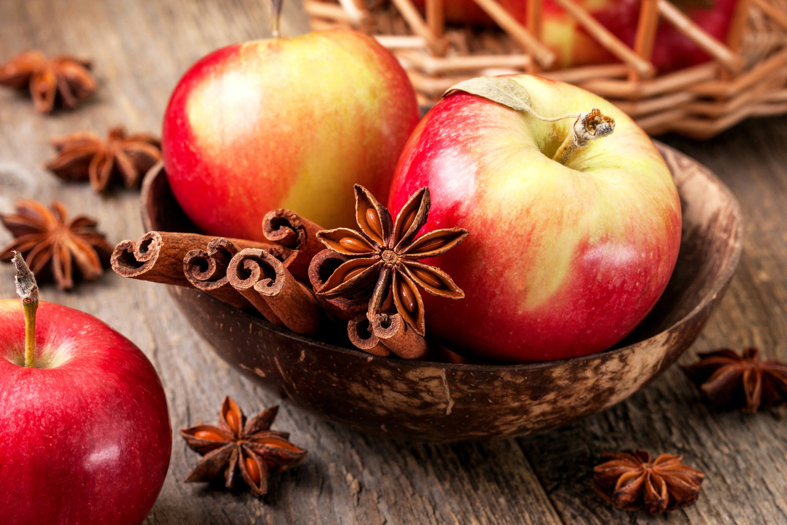 apples, colorful, food, HD Wallpaper