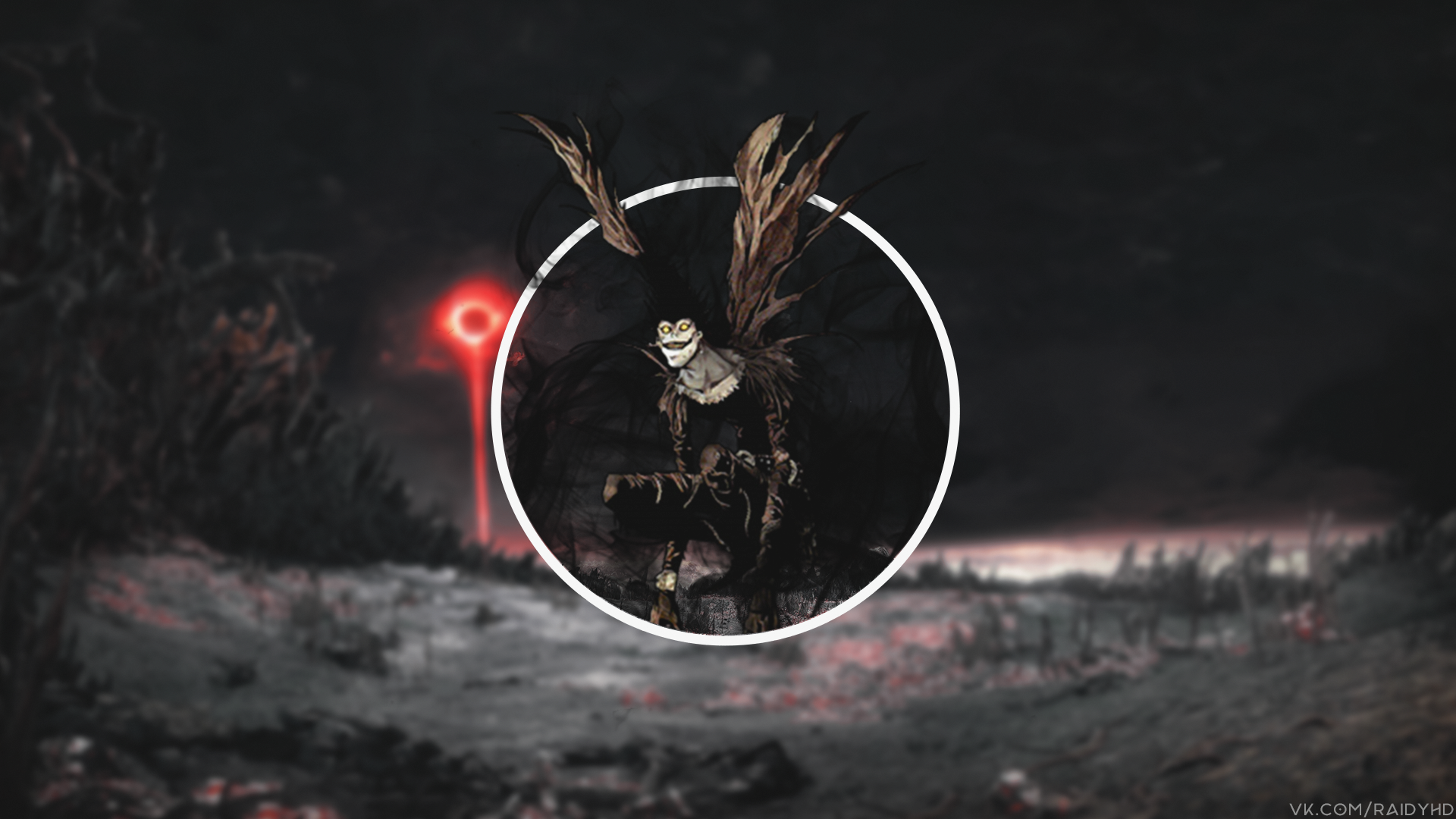 anime, picture-in-picture, Death Note, Ryuk, HD Wallpaper