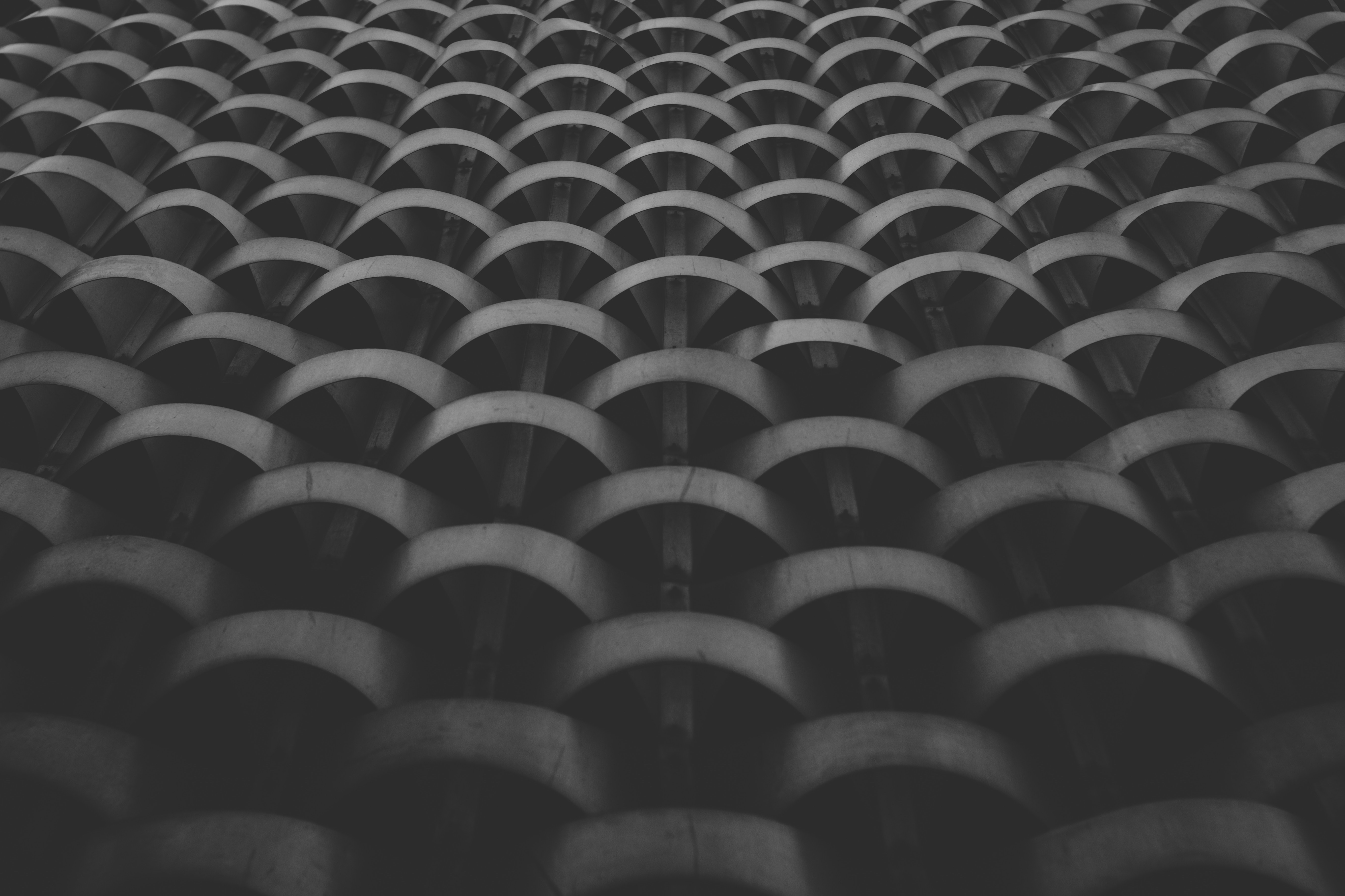 monochrome, abstract, dark, HD Wallpaper