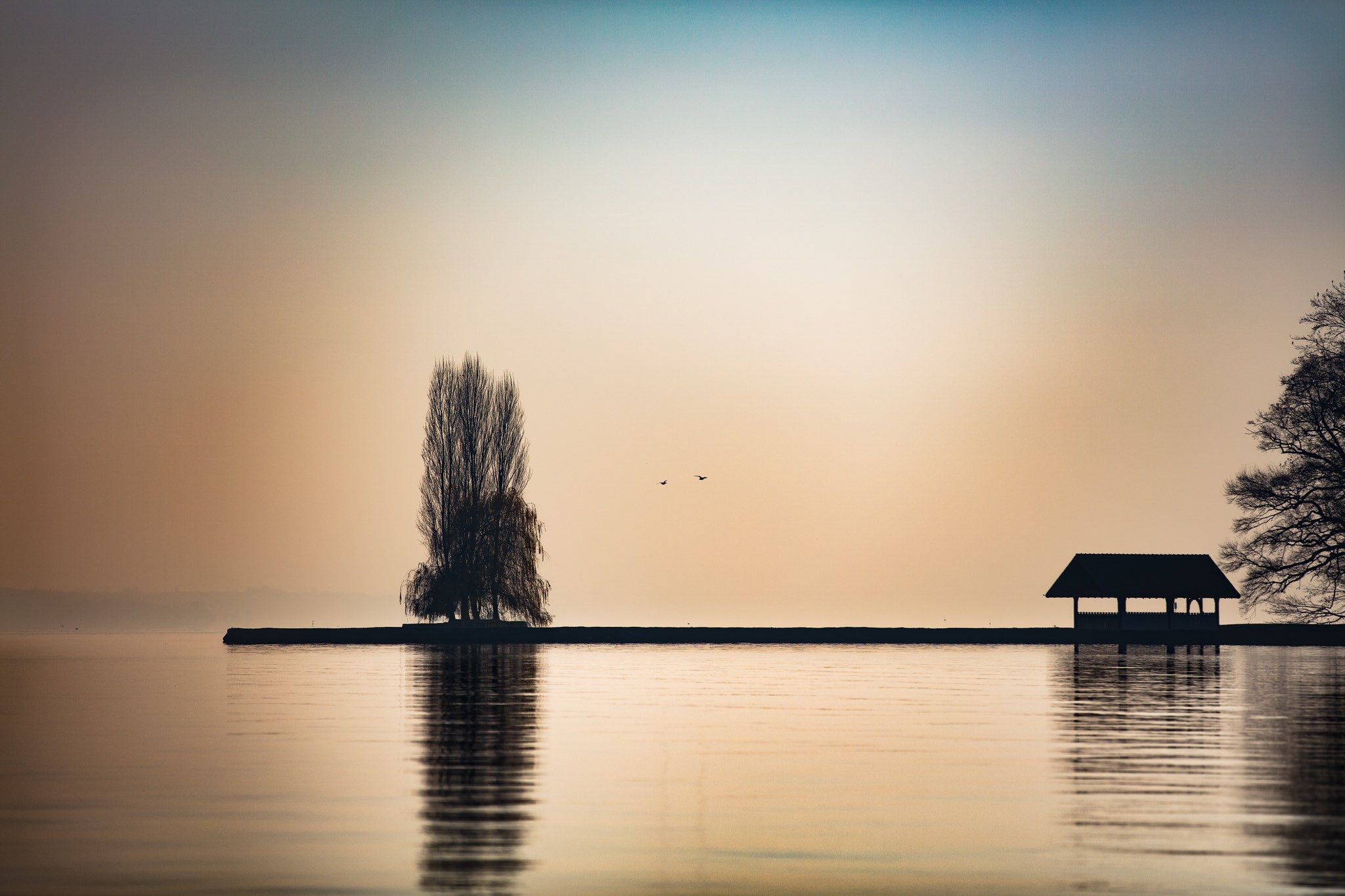 500px, Maÿ Leyvraz, sky, water, HD Wallpaper
