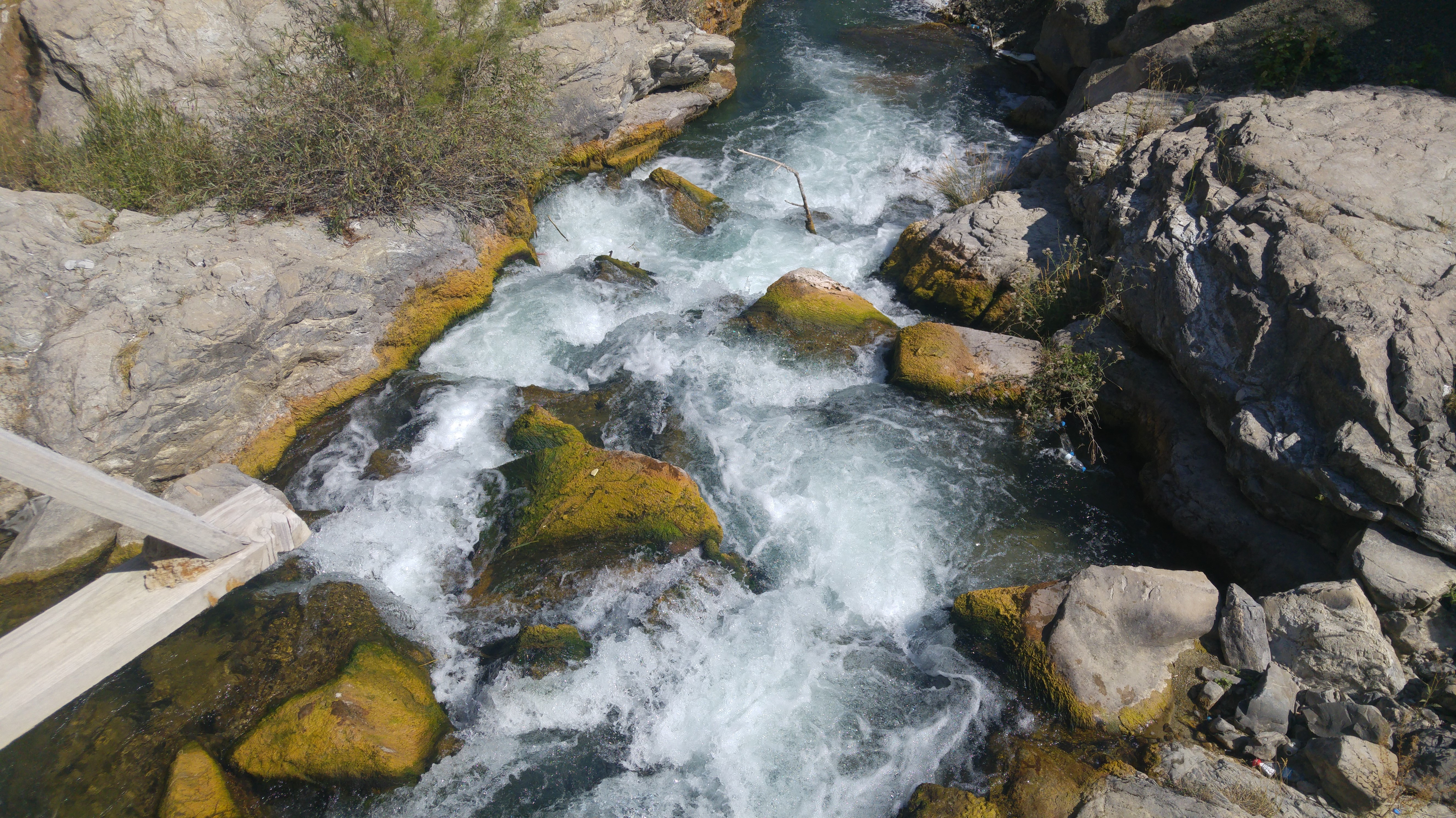 waterfall, landscape, nature, water, rock, HD Wallpaper