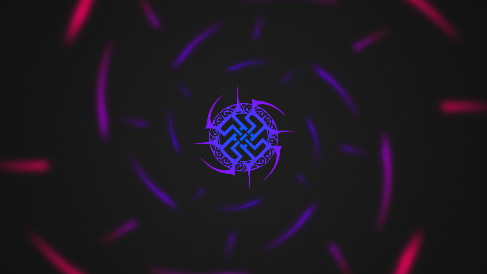minimalism, black, colorful, tribal, HD Wallpaper