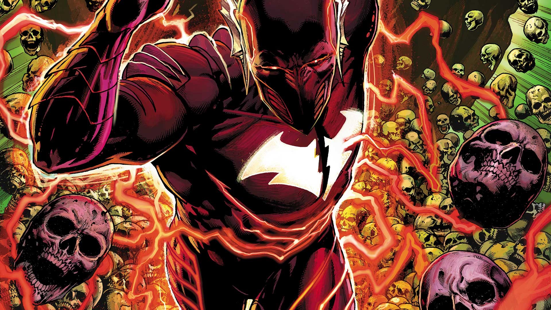 DC Comics, Batman, Dark Multiverse, Red Death, HD Wallpaper