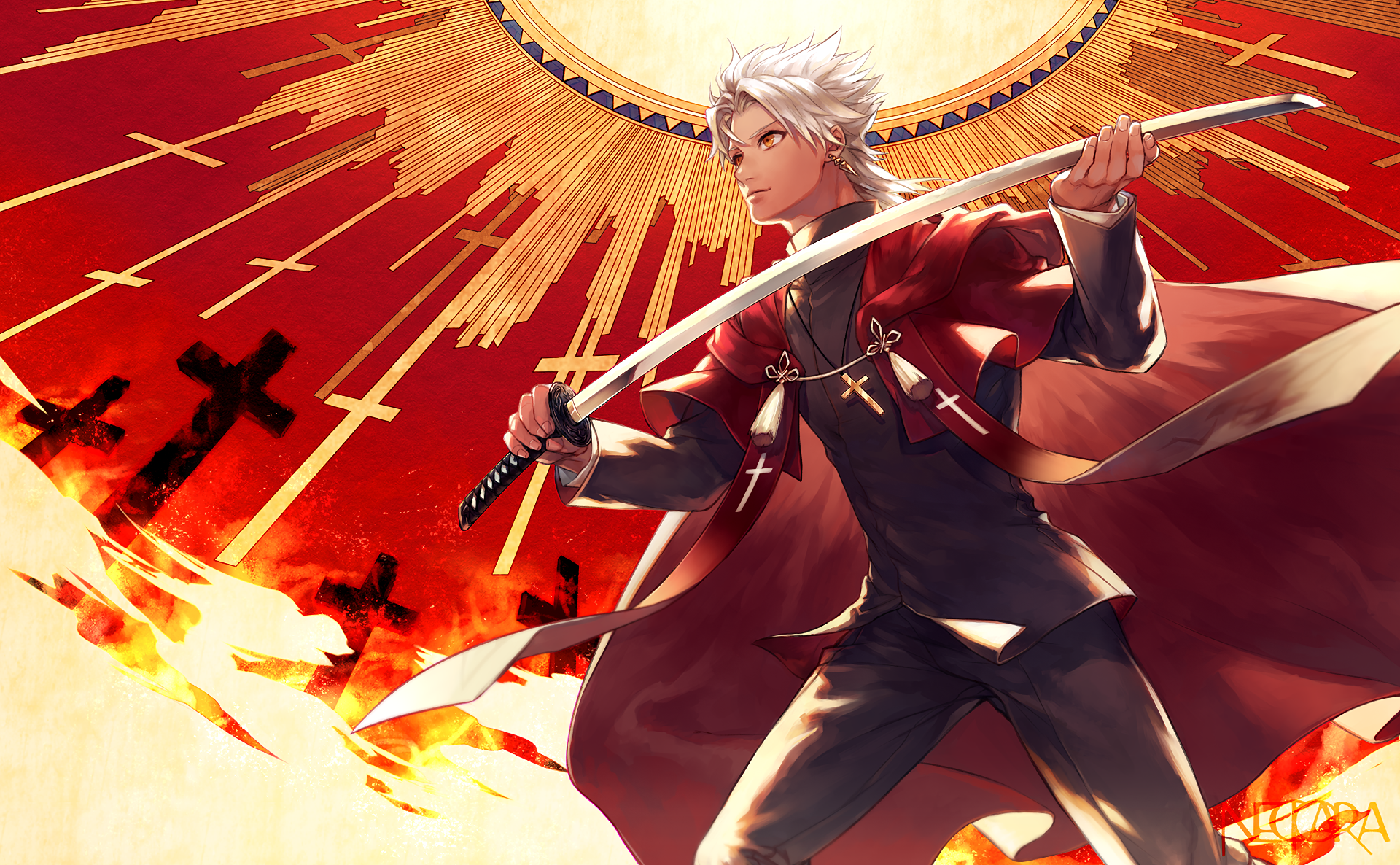 Fate Series, Fate/Apocrypha, anime boys, Shirou Kotomine, HD Wallpaper