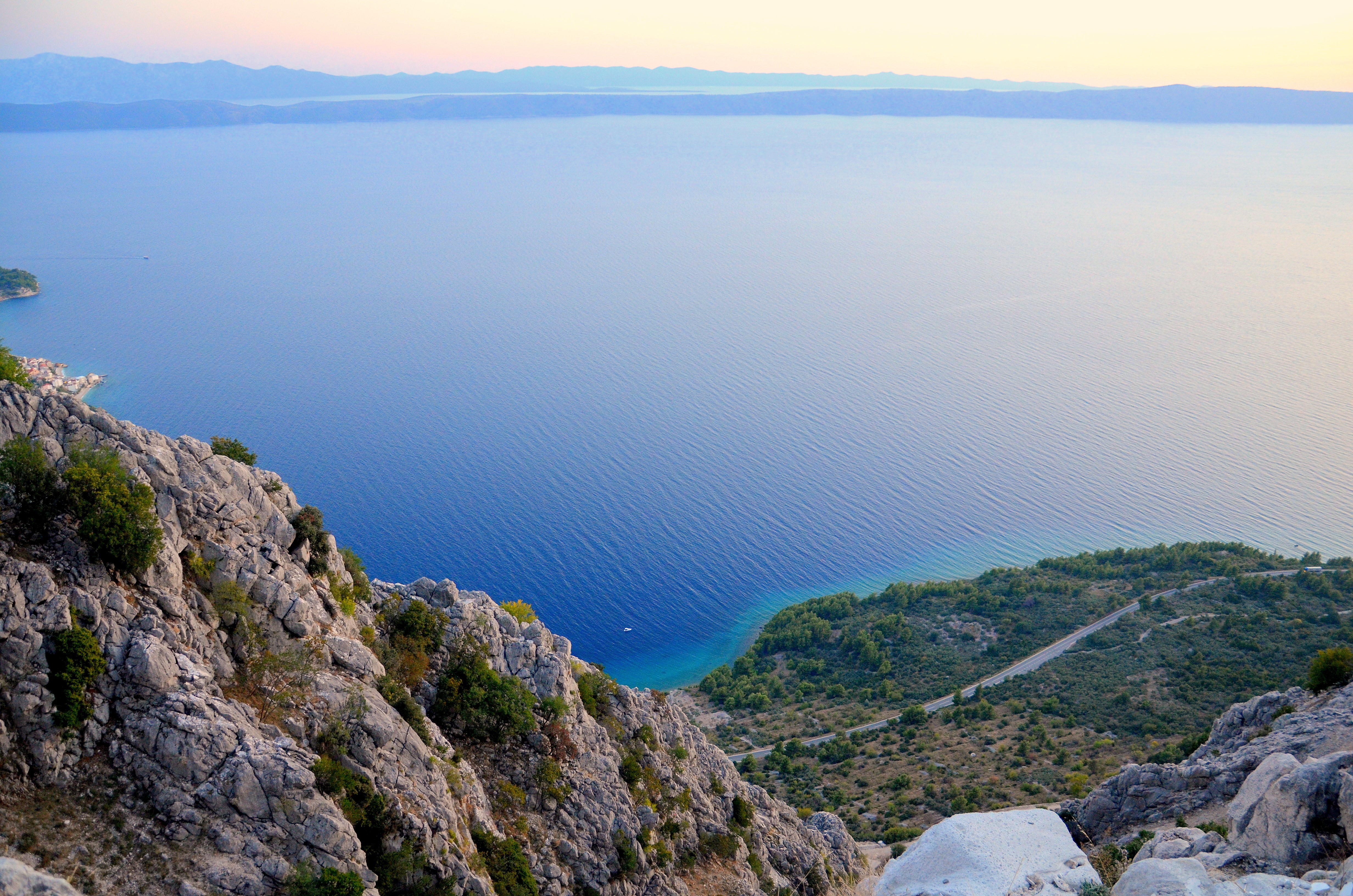 Croatia, landscape, nature, cliff, HD Wallpaper