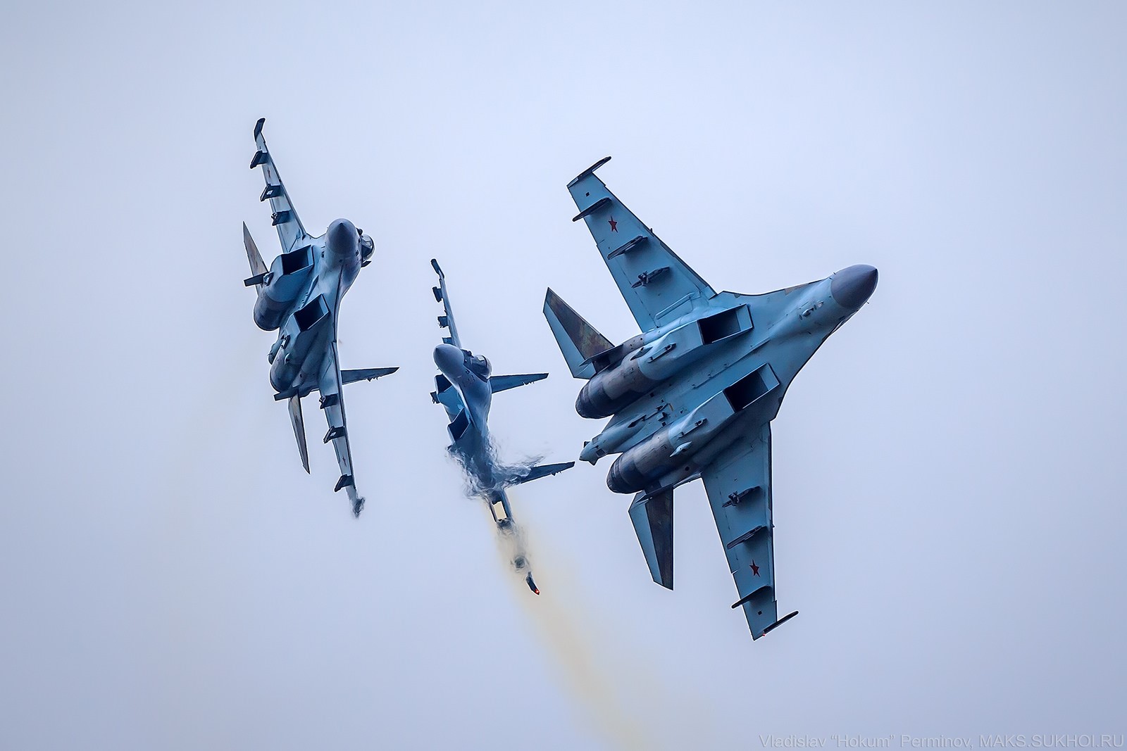 Russian Air Force, Sukhoi Su-35, warplanes, HD Wallpaper