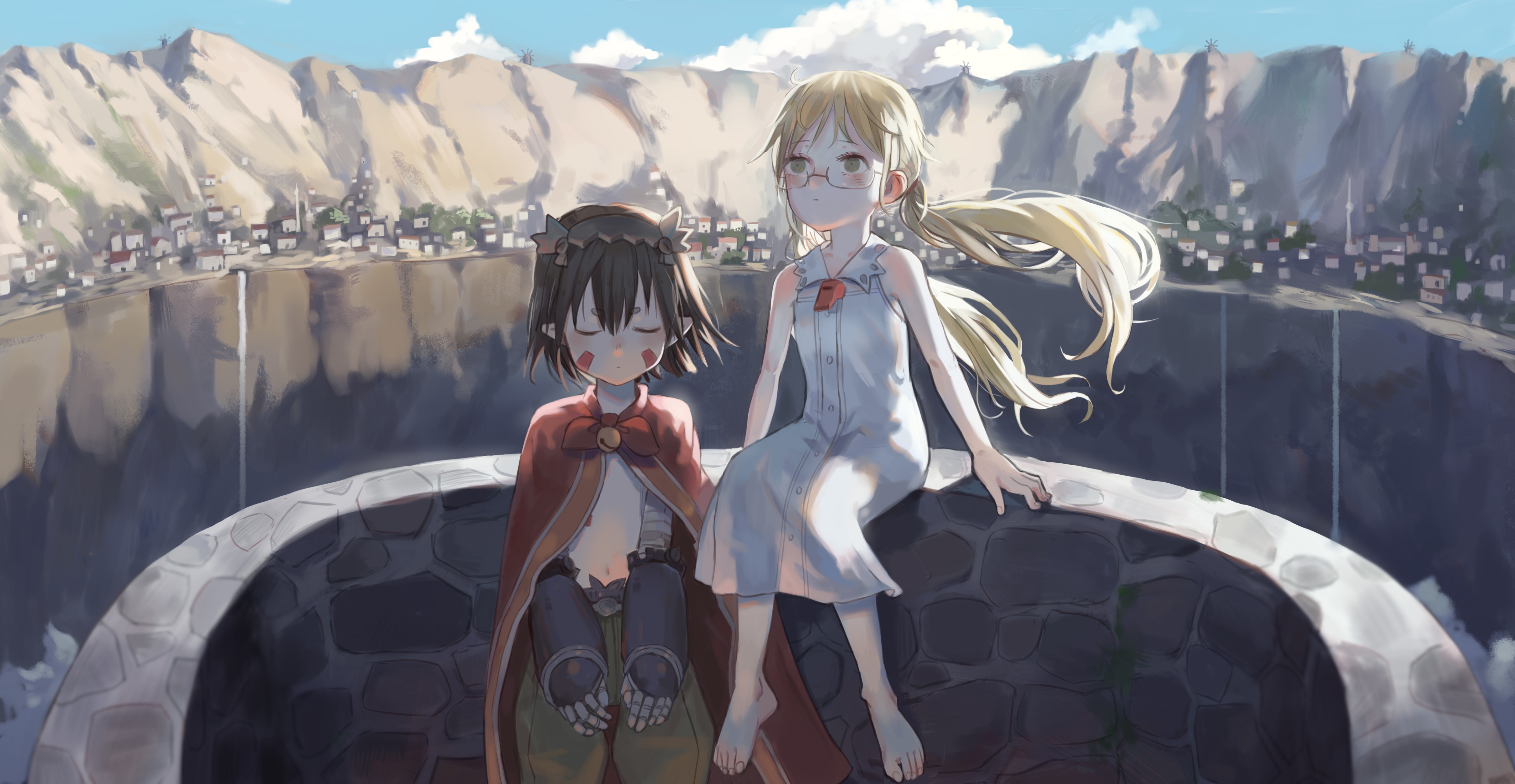Made in Abyss, Regu (Made in Abyss), Riko (Made in Abyss), HD Wallpaper