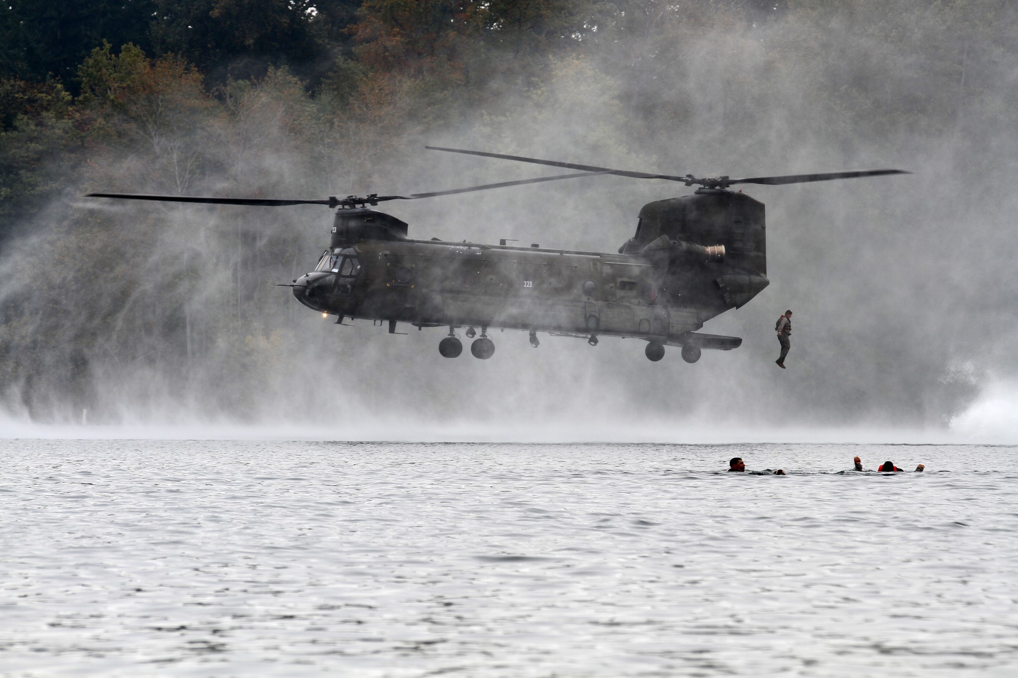 US Army, Boeing CH-47 Chinook, aircraft, vehicle, military aircraft, HD Wallpaper