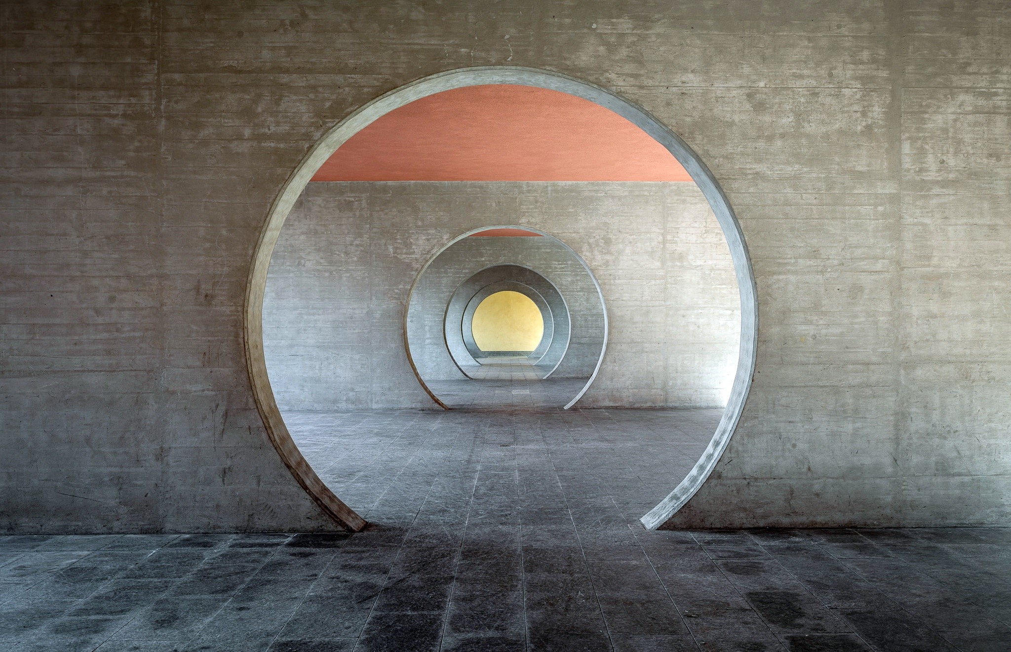 building, architecture, tunnel, HD Wallpaper