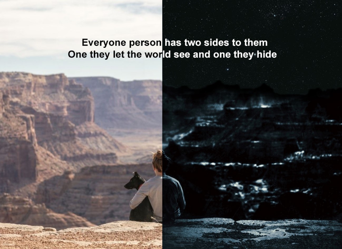 Grand Canyon, artwork, outdoors, quote, HD Wallpaper