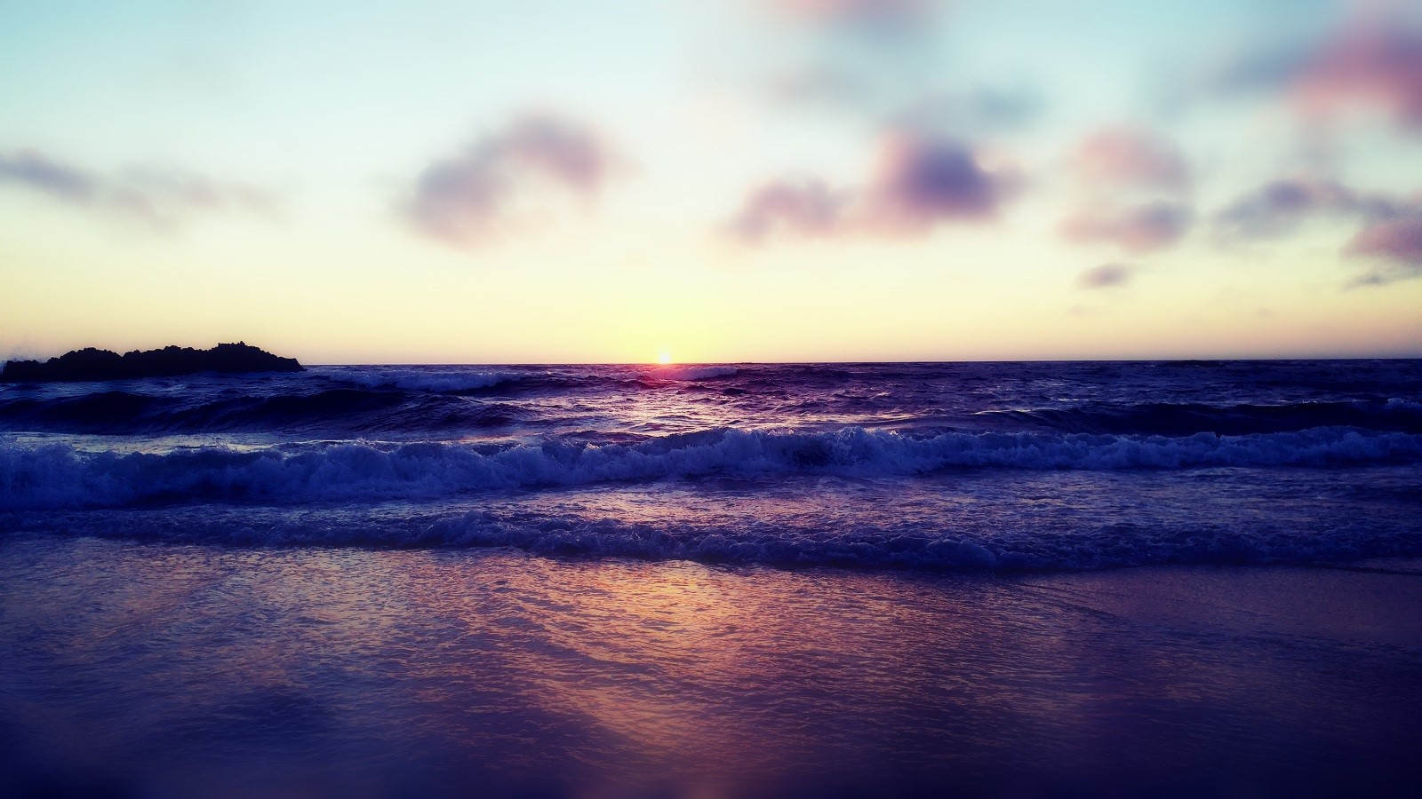 landscape, photography, sea, beach, sky, horizon, HD Wallpaper
