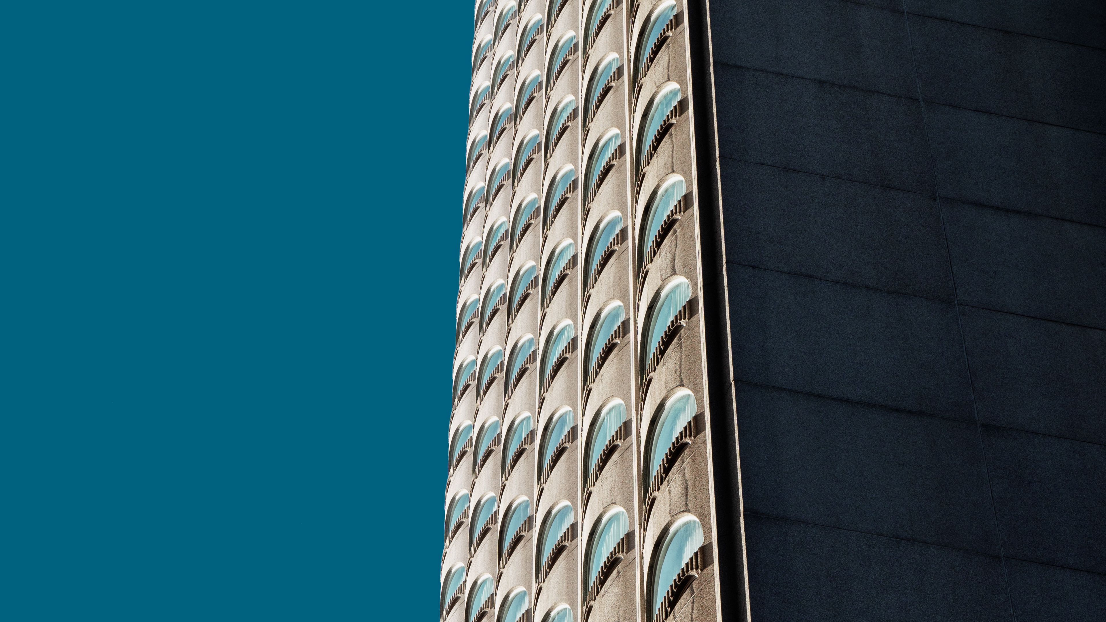 building, architecture, facade, windows, skyscraper, multi-storey, 4k, HD Wallpaper