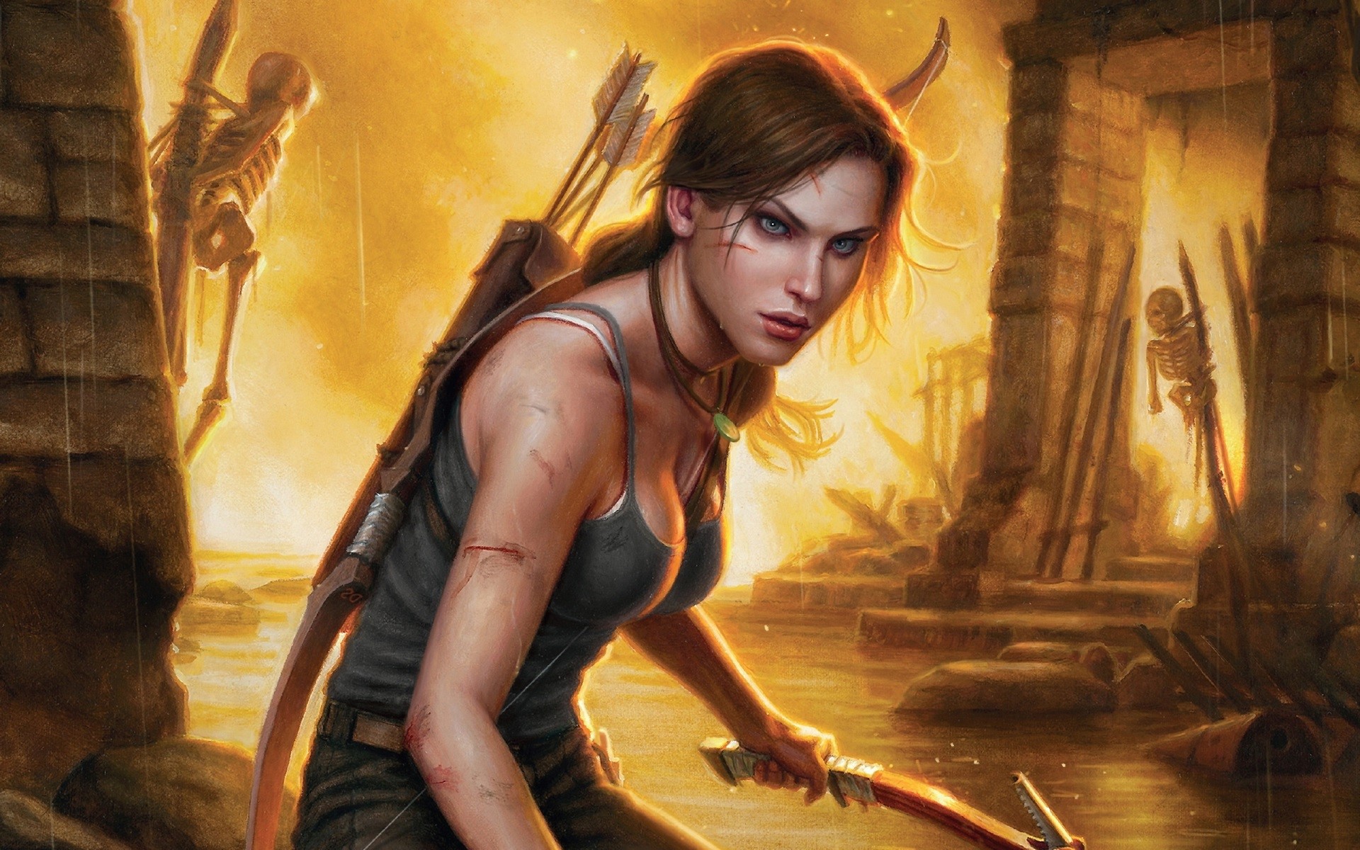 Tomb Raider, Lara Croft, video games, women, HD Wallpaper