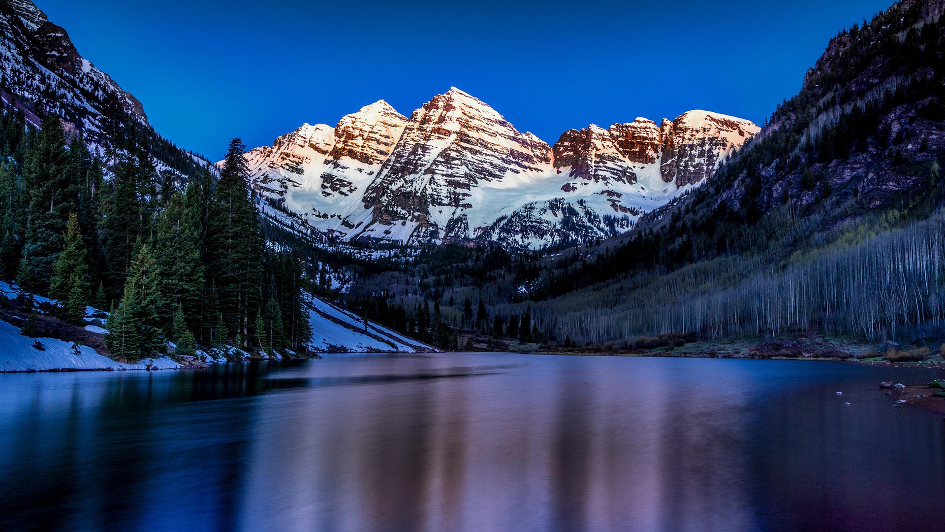 photography, mountains, snow, HD Wallpaper