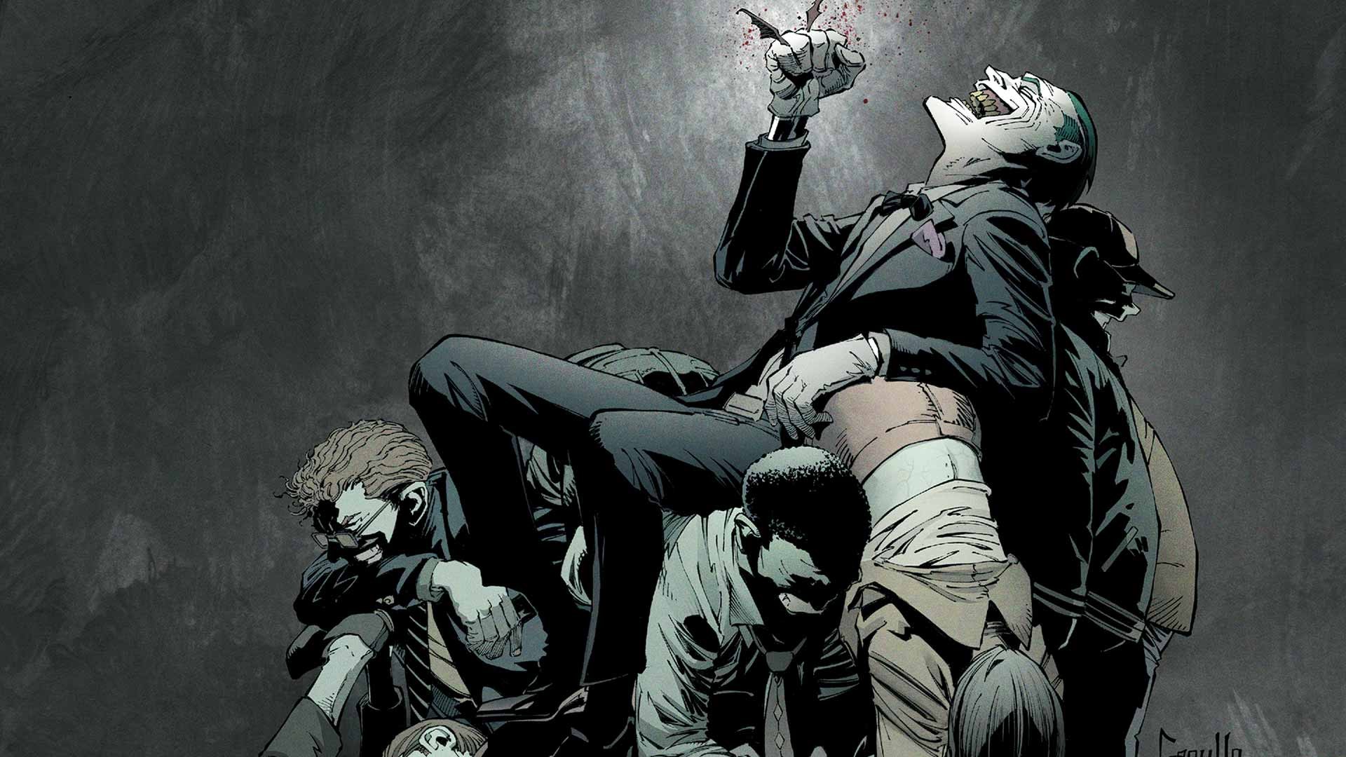 Joker, Batman, DC Comics, comics, artwork, fantasy art, HD Wallpaper