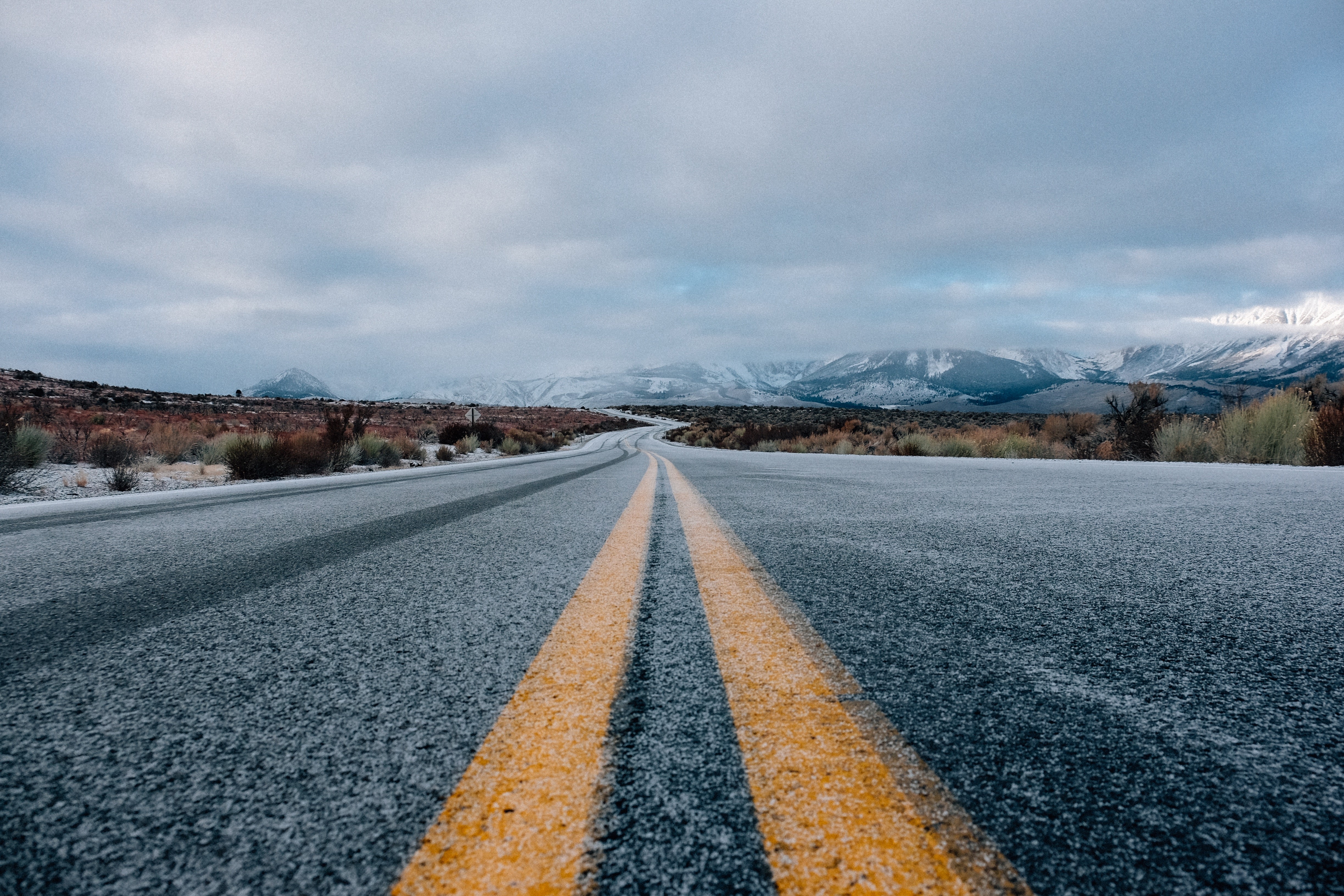 photography, road, asphalt, landscape, HD Wallpaper