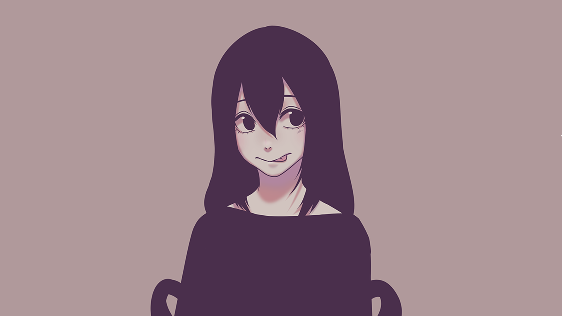 Boku no Hero Academia, Tsuyu Asui, simple background, anime girls, HD Wallpaper