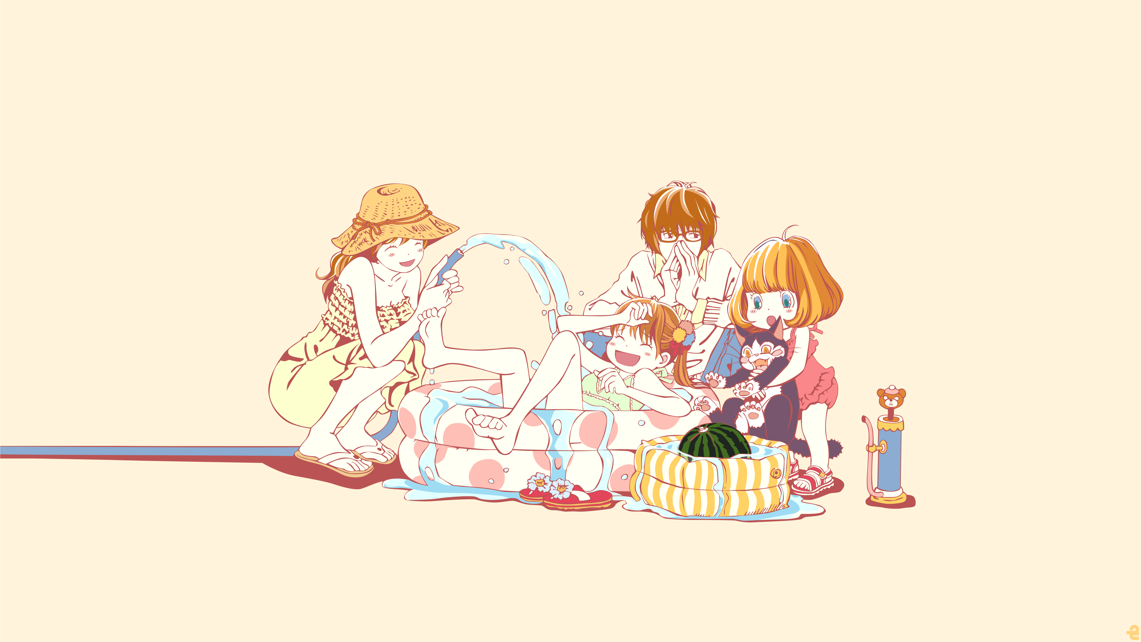 3-gatsu no Lion, Kiriyama Rei, Kawamoto Akari, Kawamoto Momo, Kawamoto Hinata, HD Wallpaper