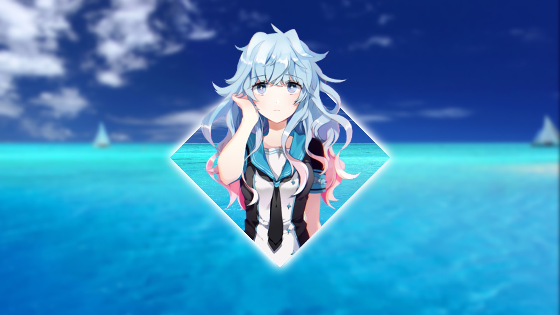 anime girls, anime, picture-in-picture, HD Wallpaper