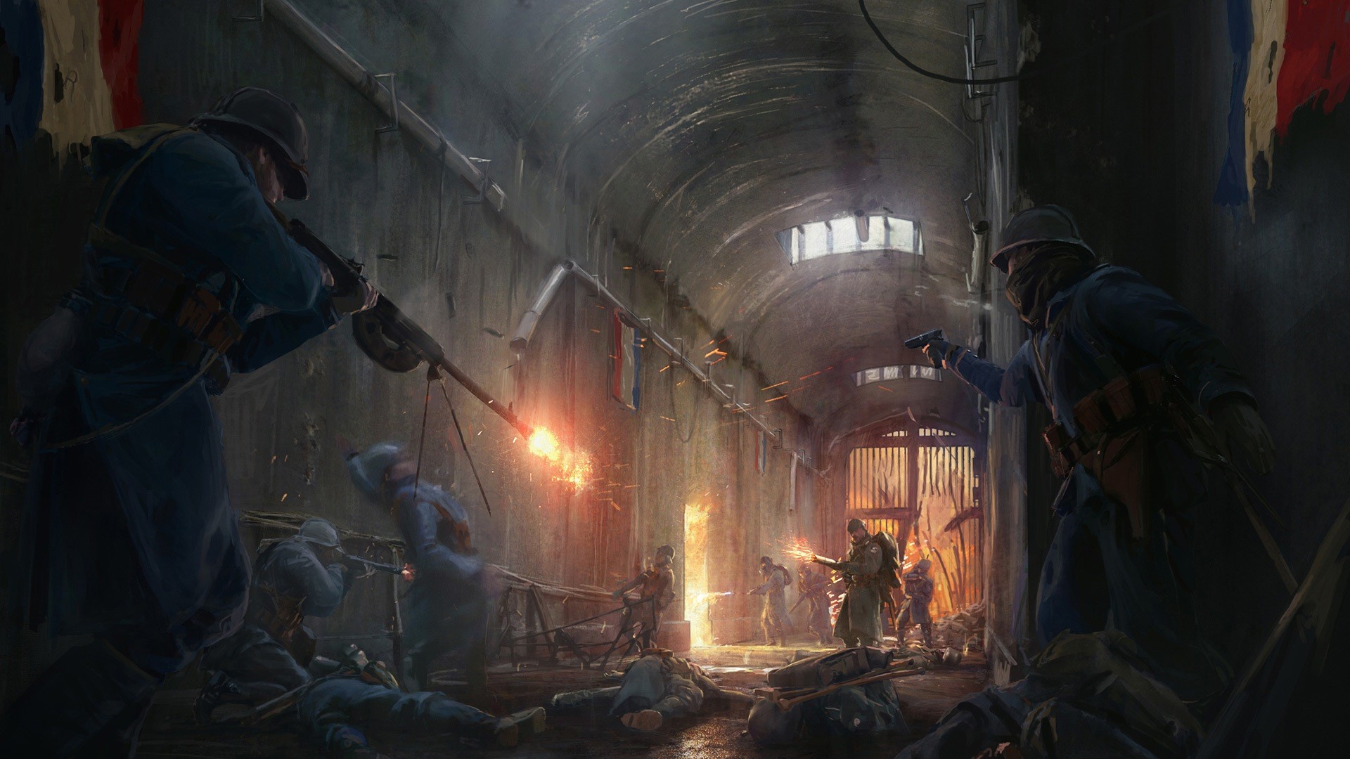 video games, Battlefield 1, DLC, France, HD Wallpaper