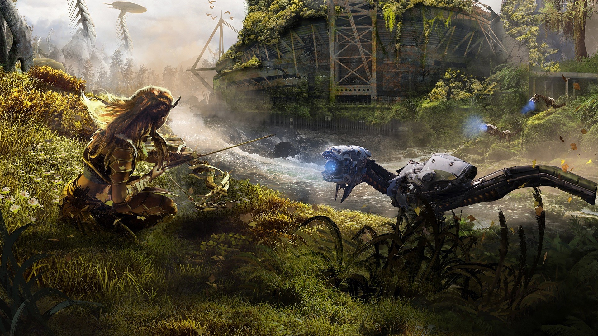 video games, Aloy (Horizon: Zero Dawn), Horizon: Zero Dawn, HD Wallpaper
