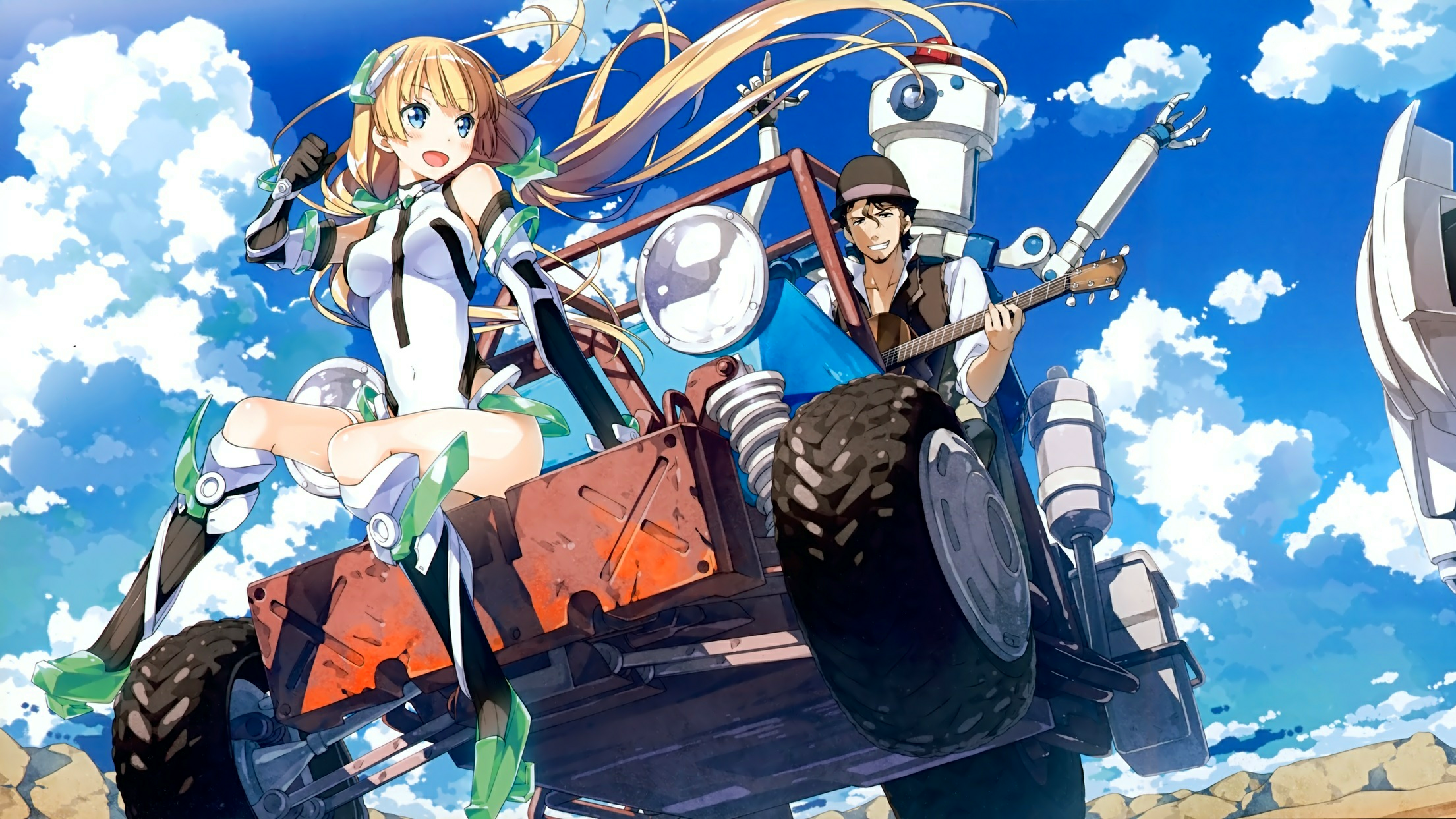 Rakuen Tsuihou, mecha girls, Angela Balzac, HD Wallpaper