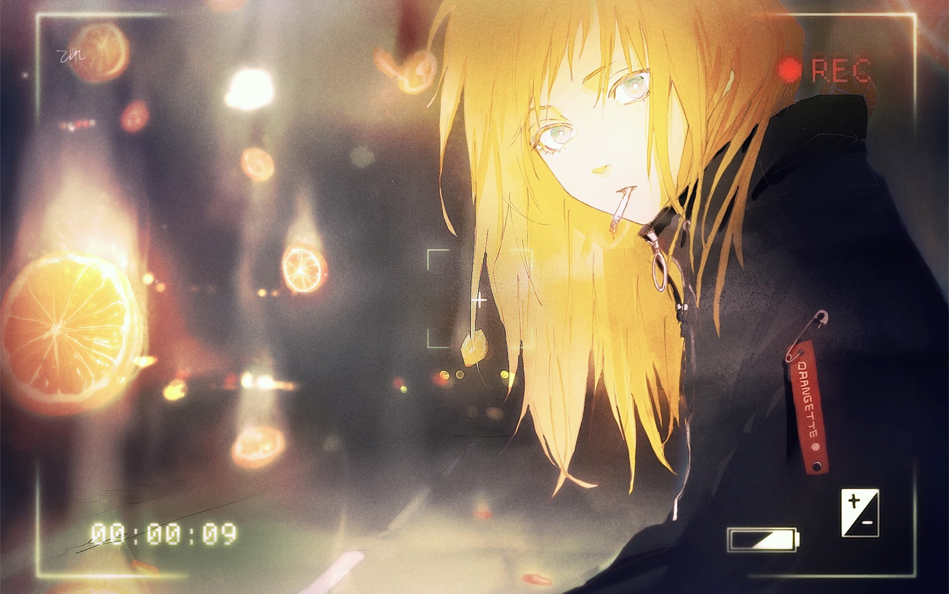 cigarettes, anime, anime girls, HD Wallpaper