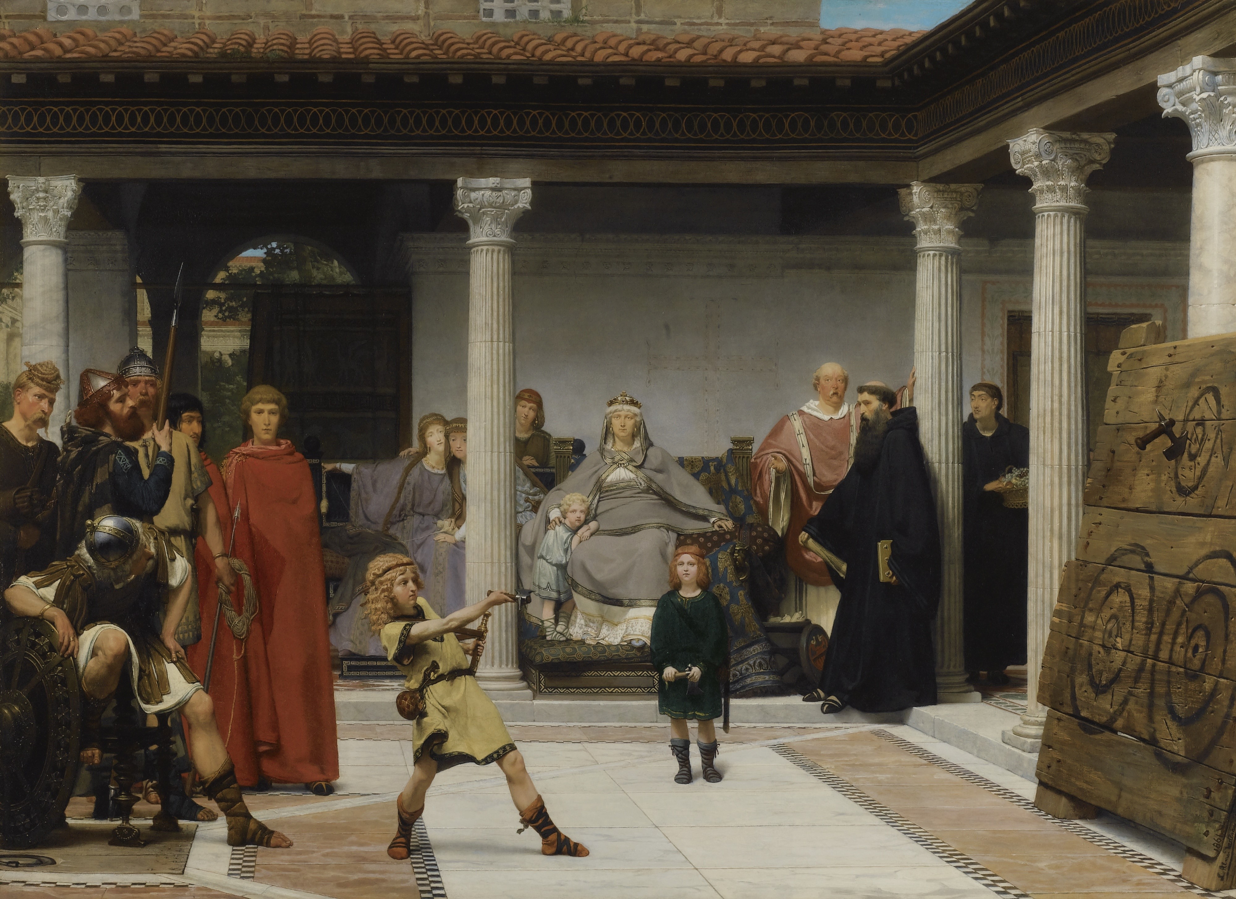 classic art, Lawrence Alma-Tadema, HD Wallpaper