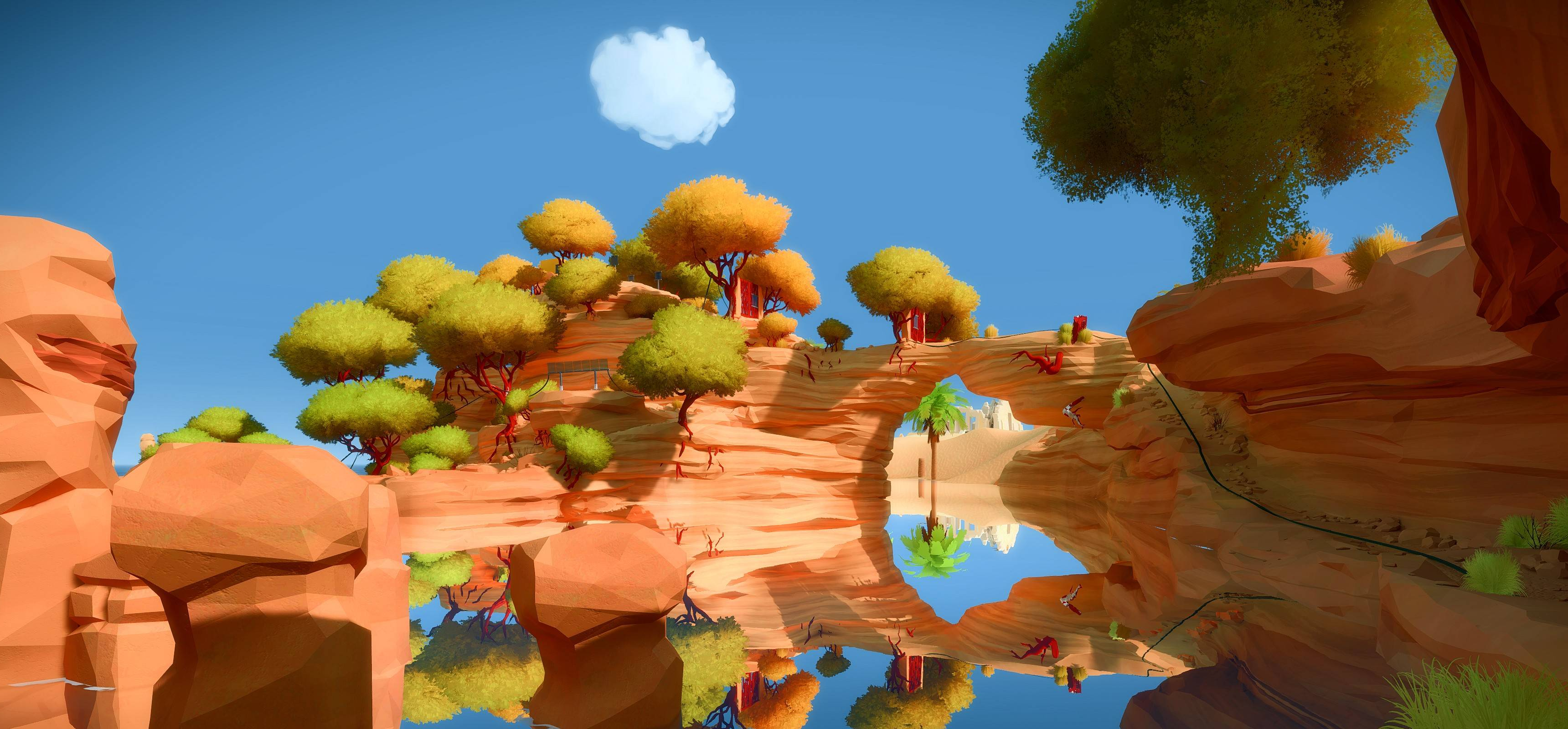 The Witness, video games, ultra-wide, HD Wallpaper