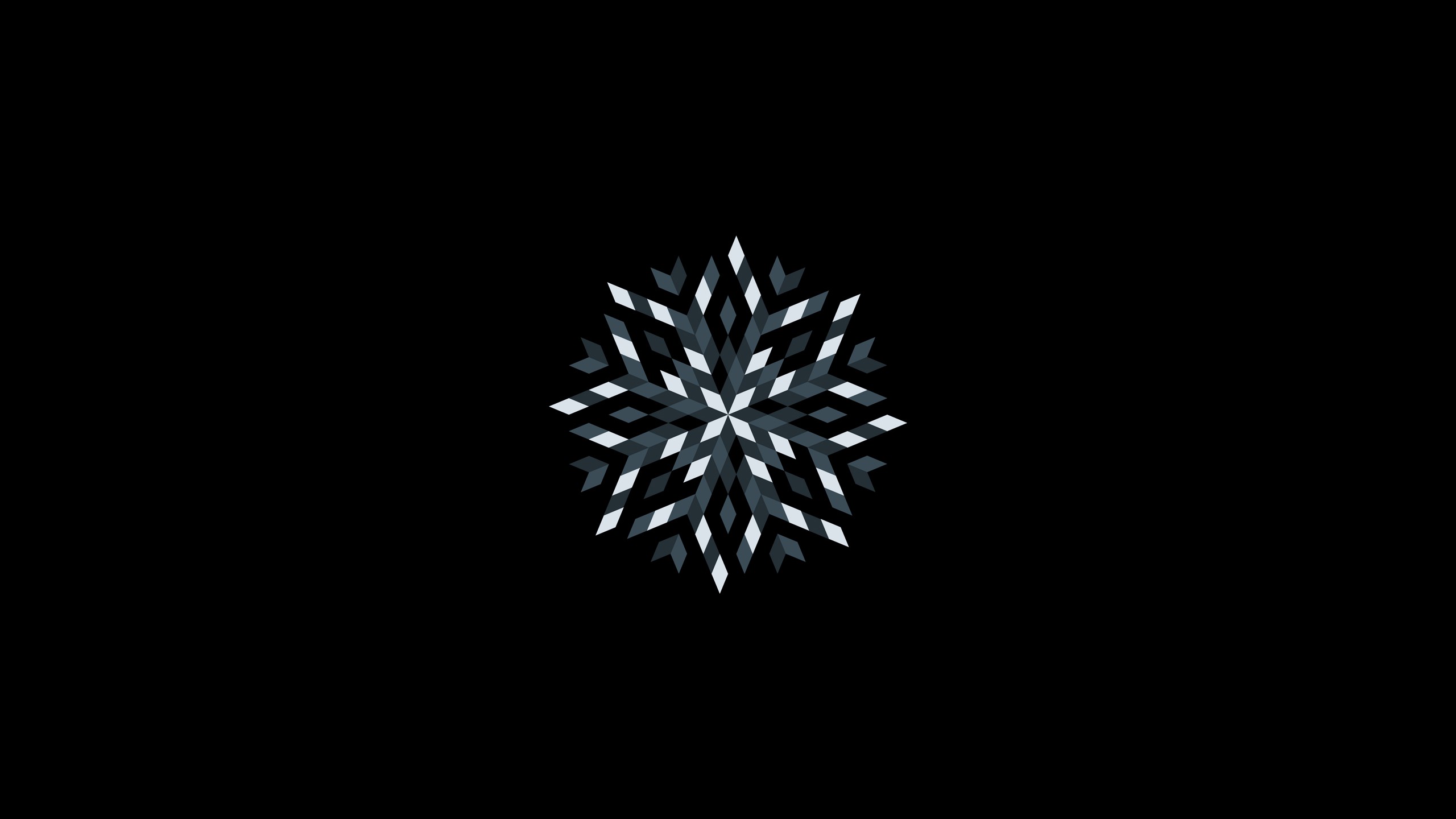 minimalism, diamonds, geometry, gray, HD Wallpaper