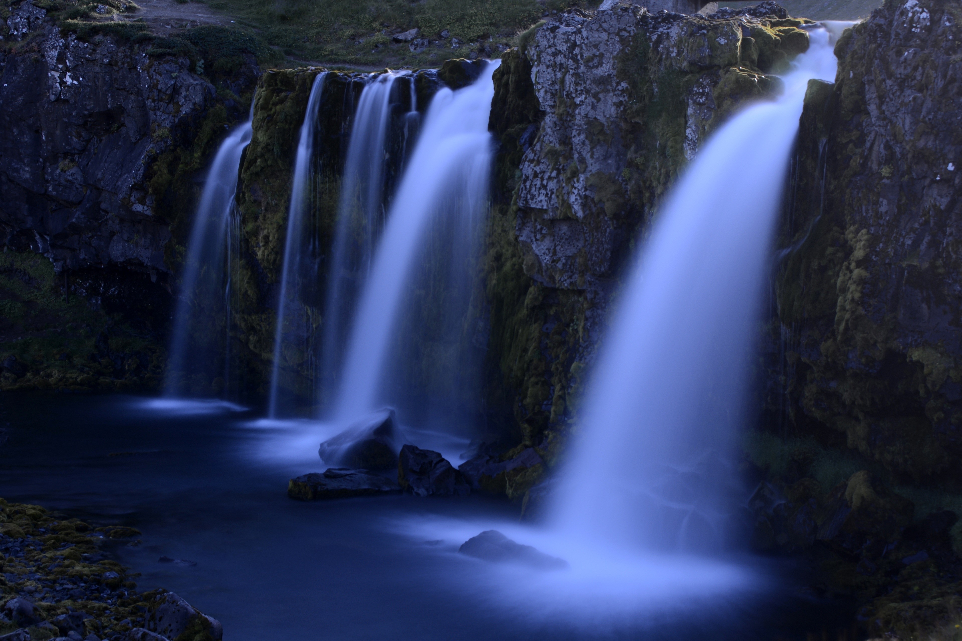 rock, water, landscape, nature, HD Wallpaper