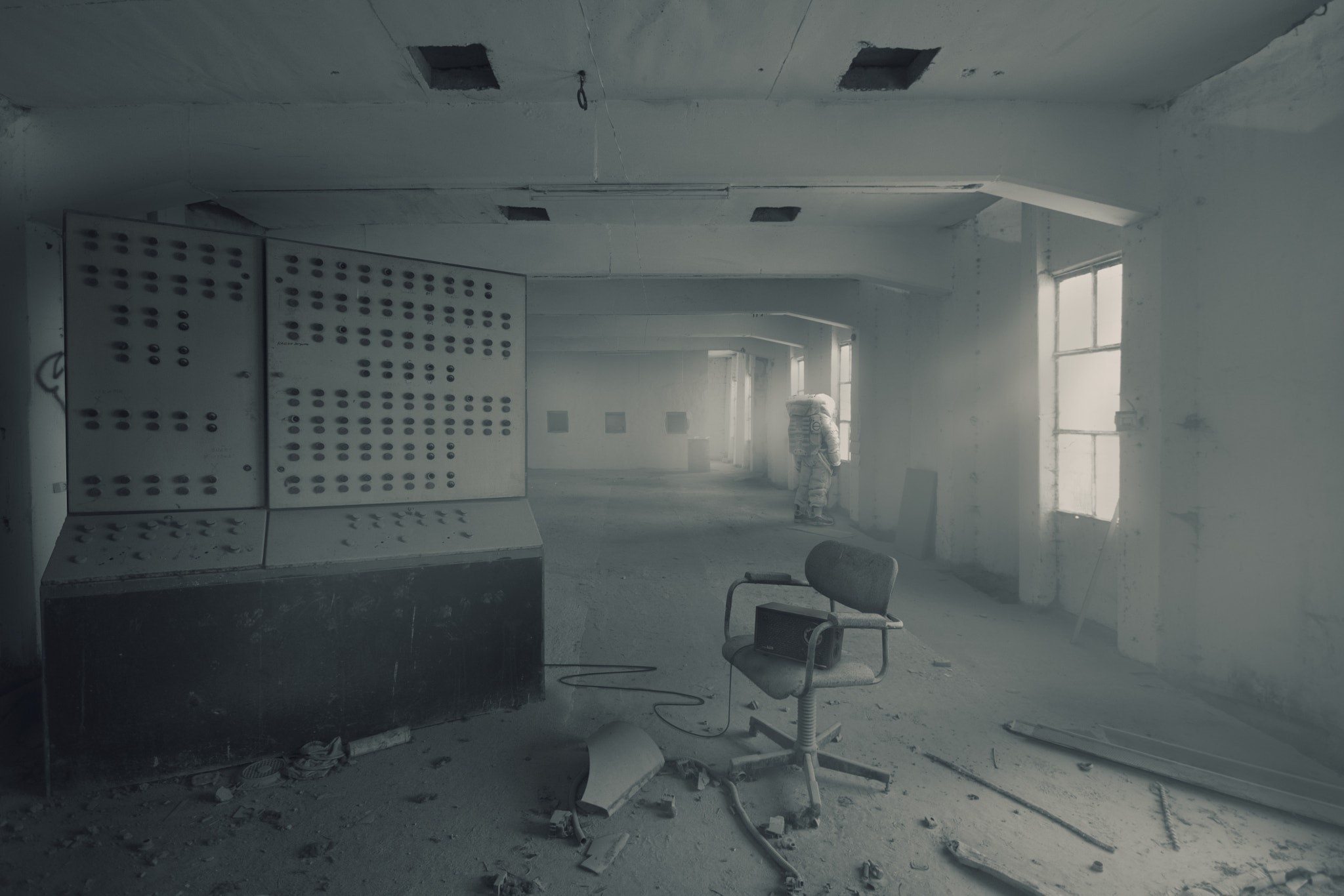 Ozkan Durakoglu, ruin, abandoned, 500px, HD Wallpaper