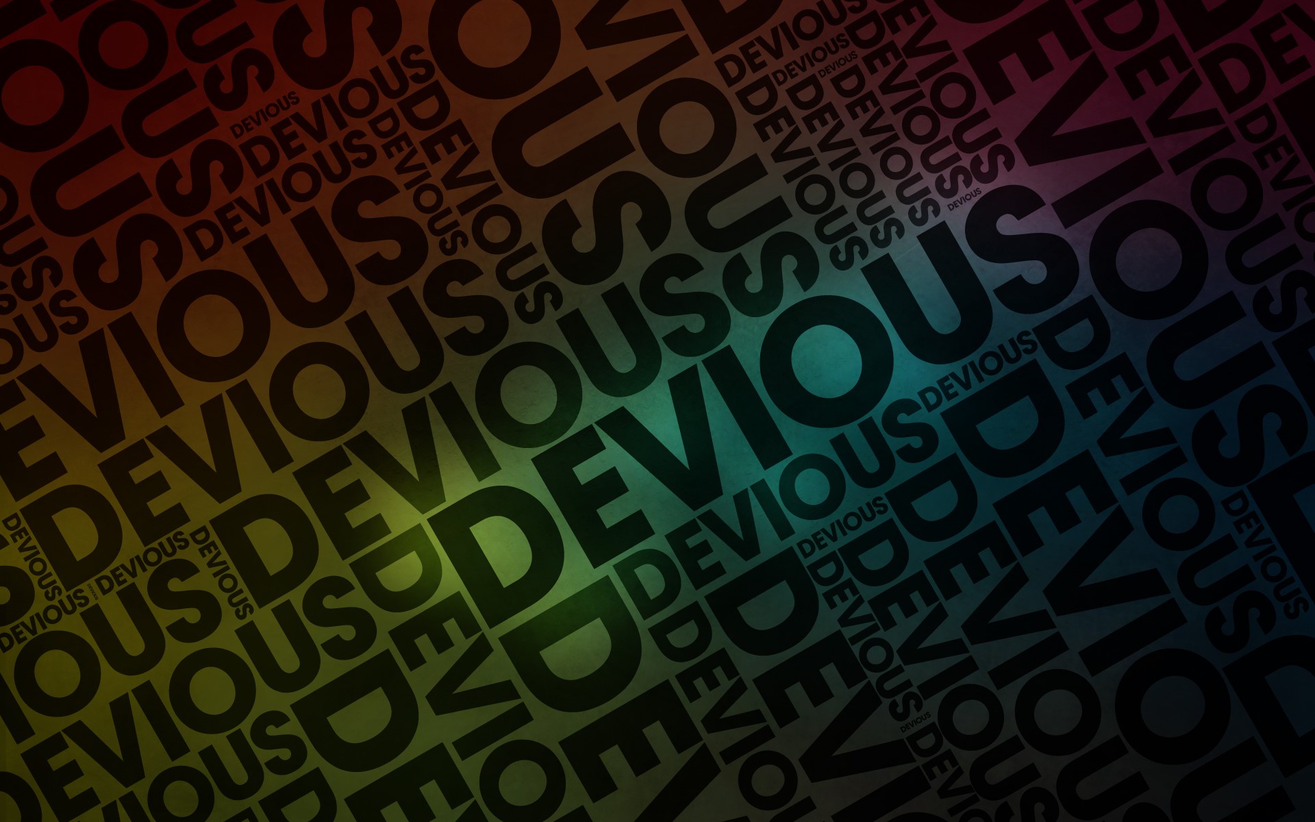 digital art, typography, colorful, HD Wallpaper