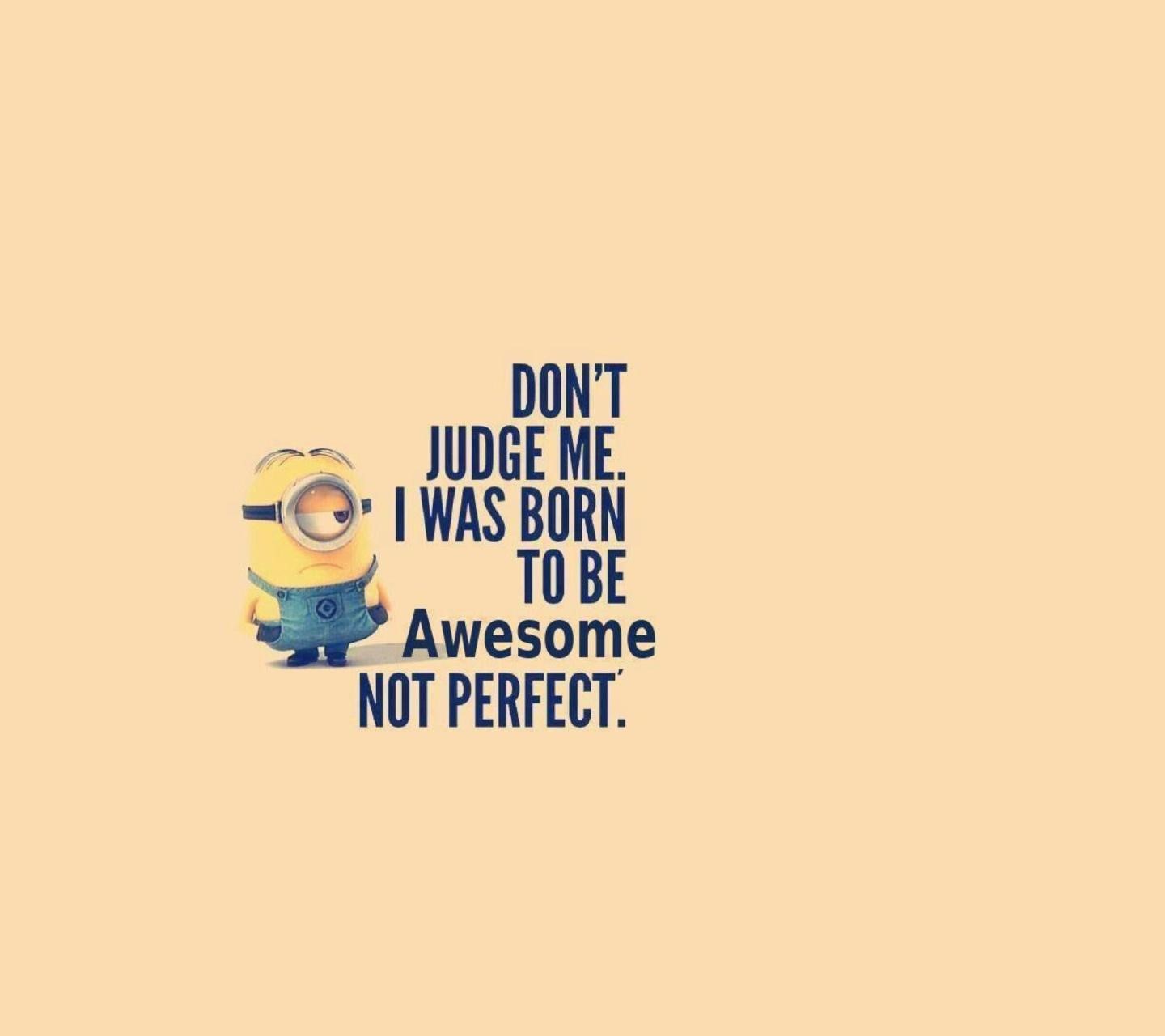 simple background, minions, quote, HD Wallpaper