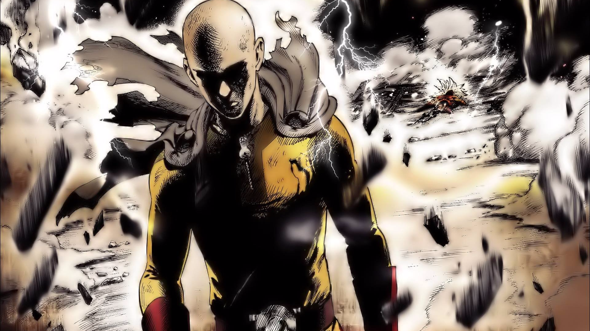 One-Punch Man, Saitama, anime, anime boys, HD Wallpaper
