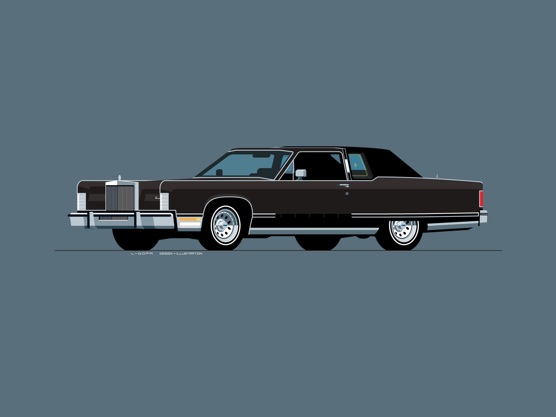 car, minimalism, black, illustration, HD Wallpaper