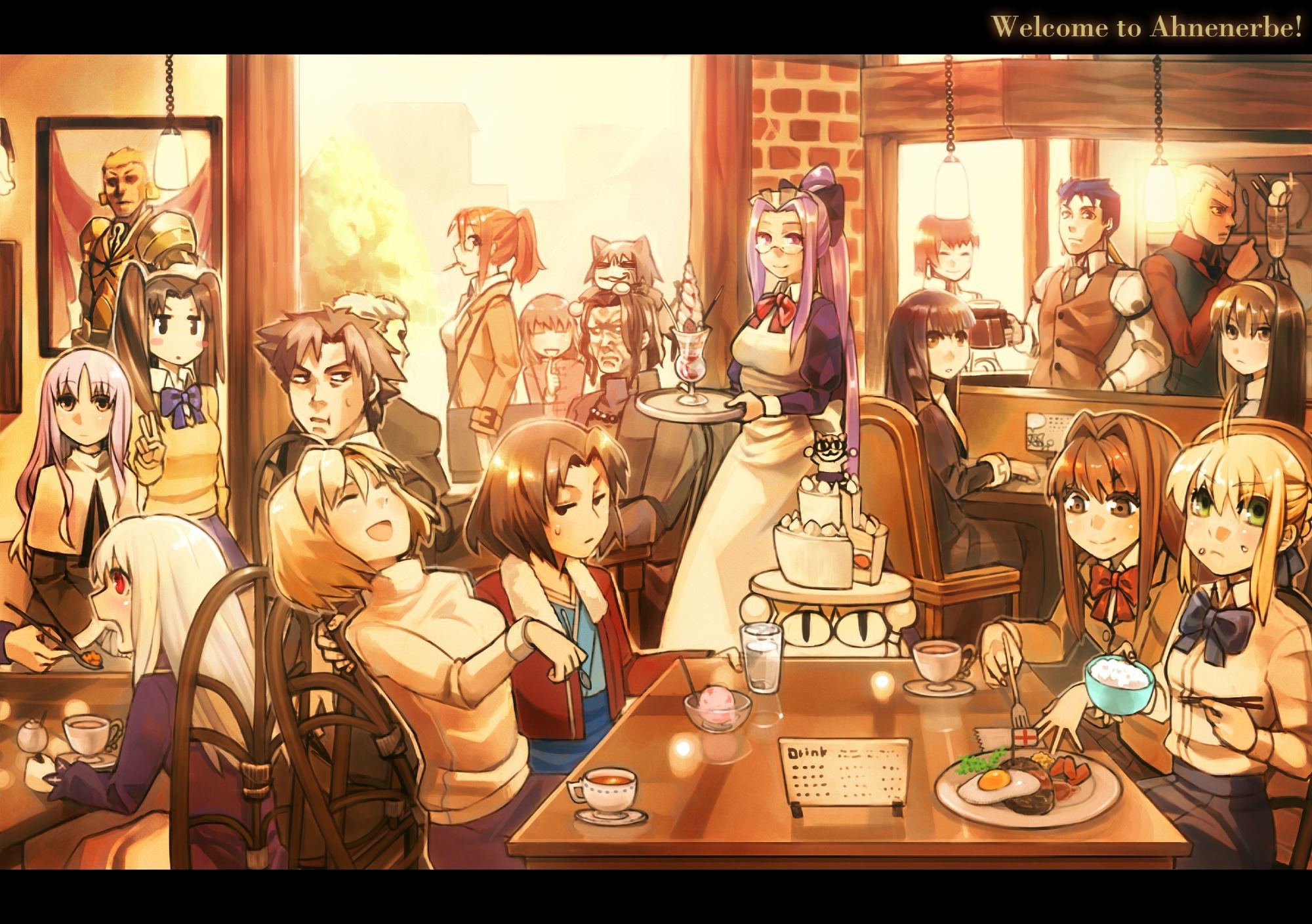 Fate Series, Fate/Stay Night, Saber, Sakura Matou, Shirou Emiya, Fate/Hollow Ataraxia, Illyasviel von Einzbern, Kara no Kyoukai, Tohsaka Rin, Kiritsugu Emiya, Archer (Fate/Stay Night), Rider (Fate/Stay Night), kotomine kirei, Lancer (Fate/Stay Night), Gilgamesh, Asagami Fujino, Ryougi Shiki, Matou Sakura, HD Wallpaper