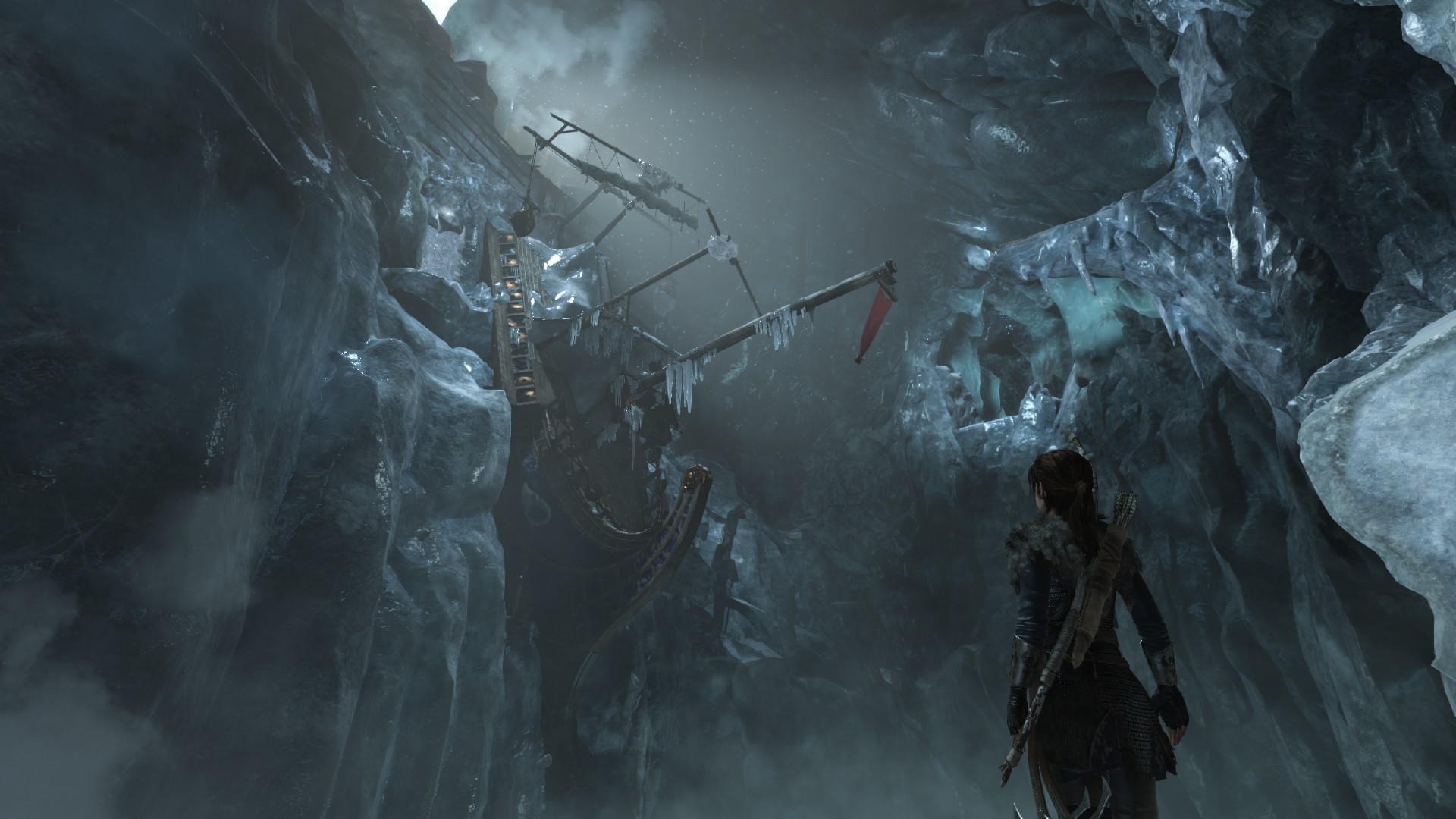 Lara Croft, Rise of Tomb Raider, screen shot, video games, HD Wallpaper