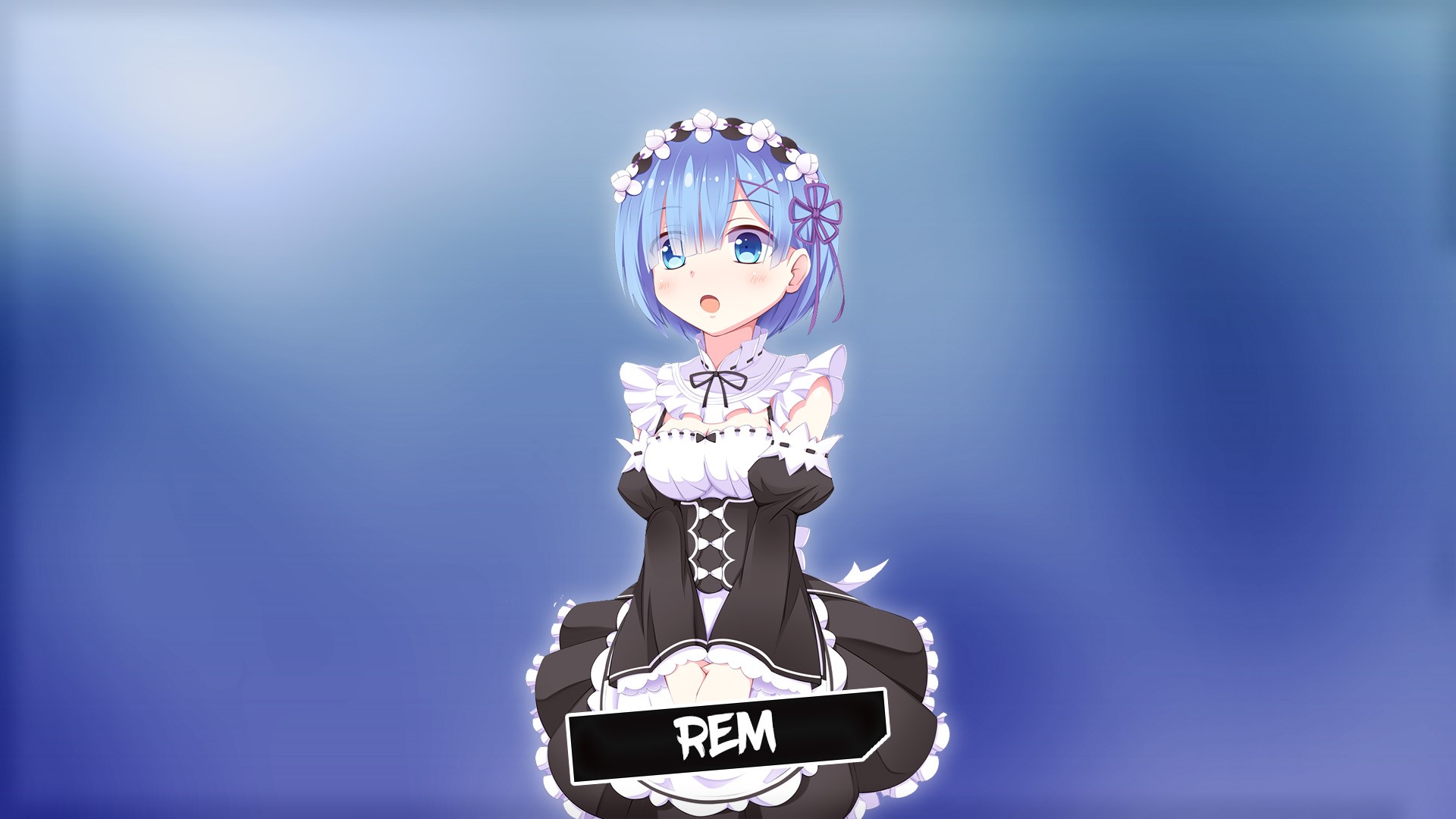 Rem (Re: Zero), Re:Zero Kara Hajimeru Isekai Seikatsu, blue hair, HD Wallpaper