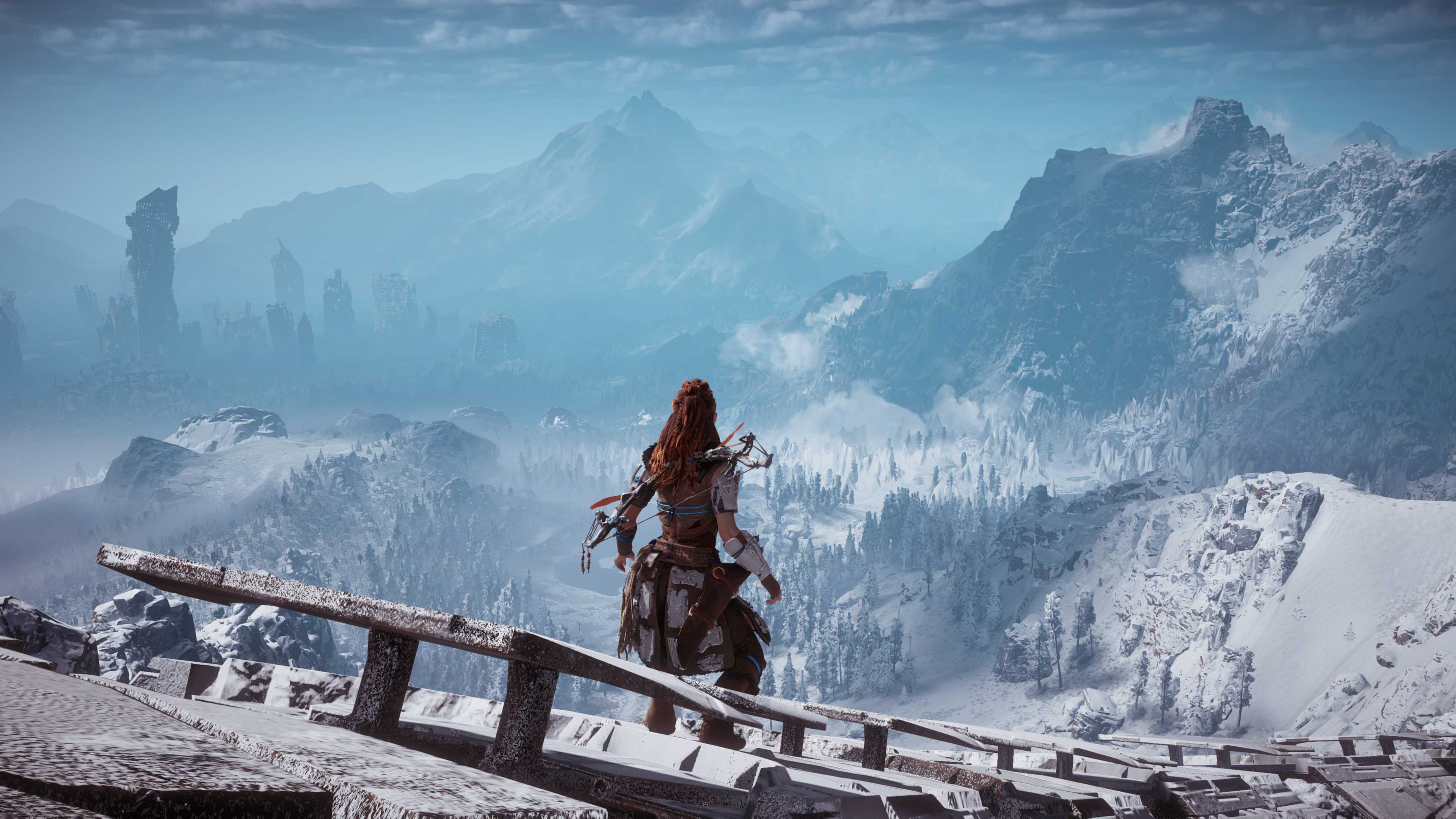 Horizon: Zero Dawn, video games, Aloy (Horizon: Zero Dawn), guerrilla games, PlayStation 4, Playstation 4 Pro, HD Wallpaper