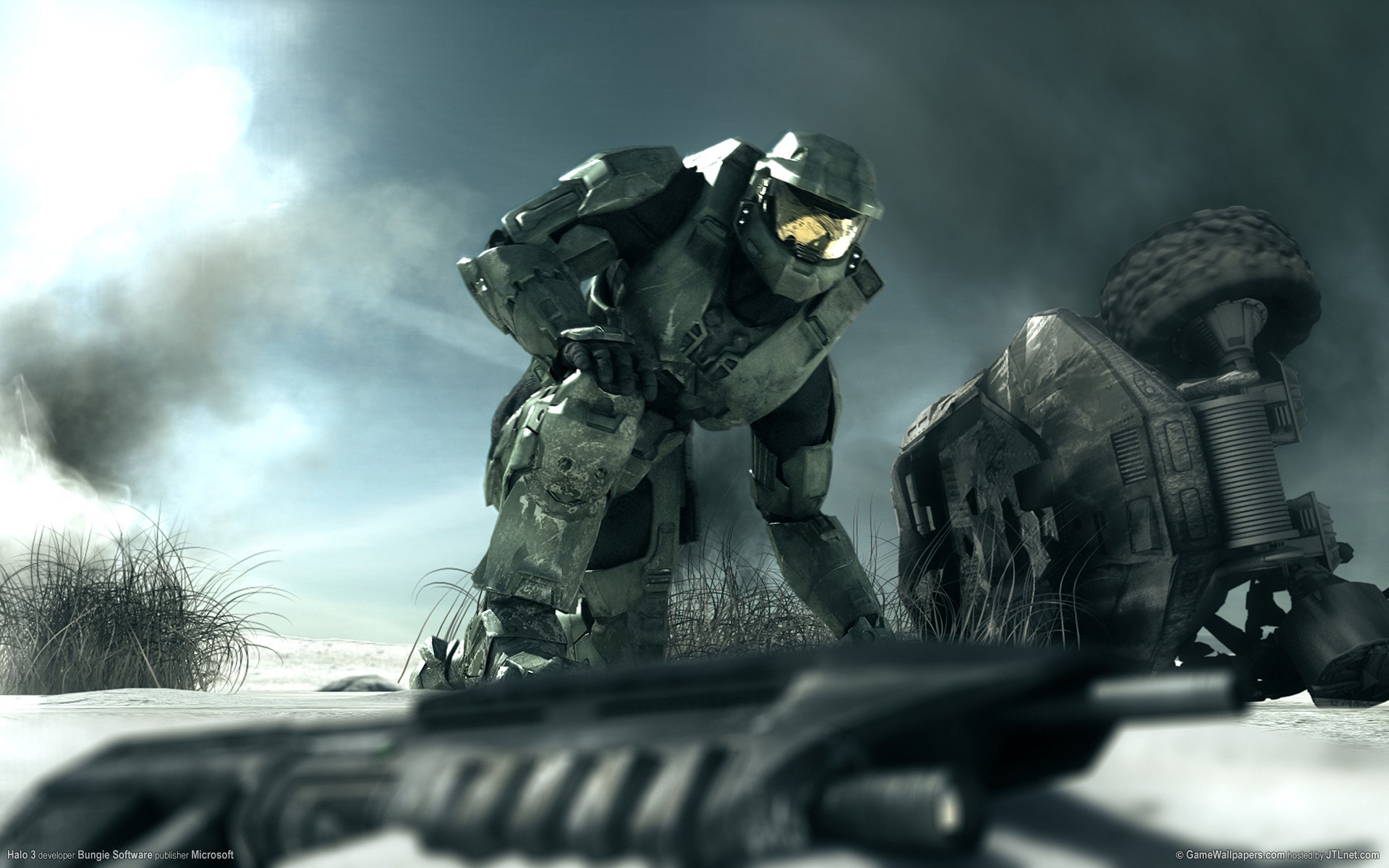 Halo, video games, Master Chief, Halo 3, Spartans (Halo), HD Wallpaper