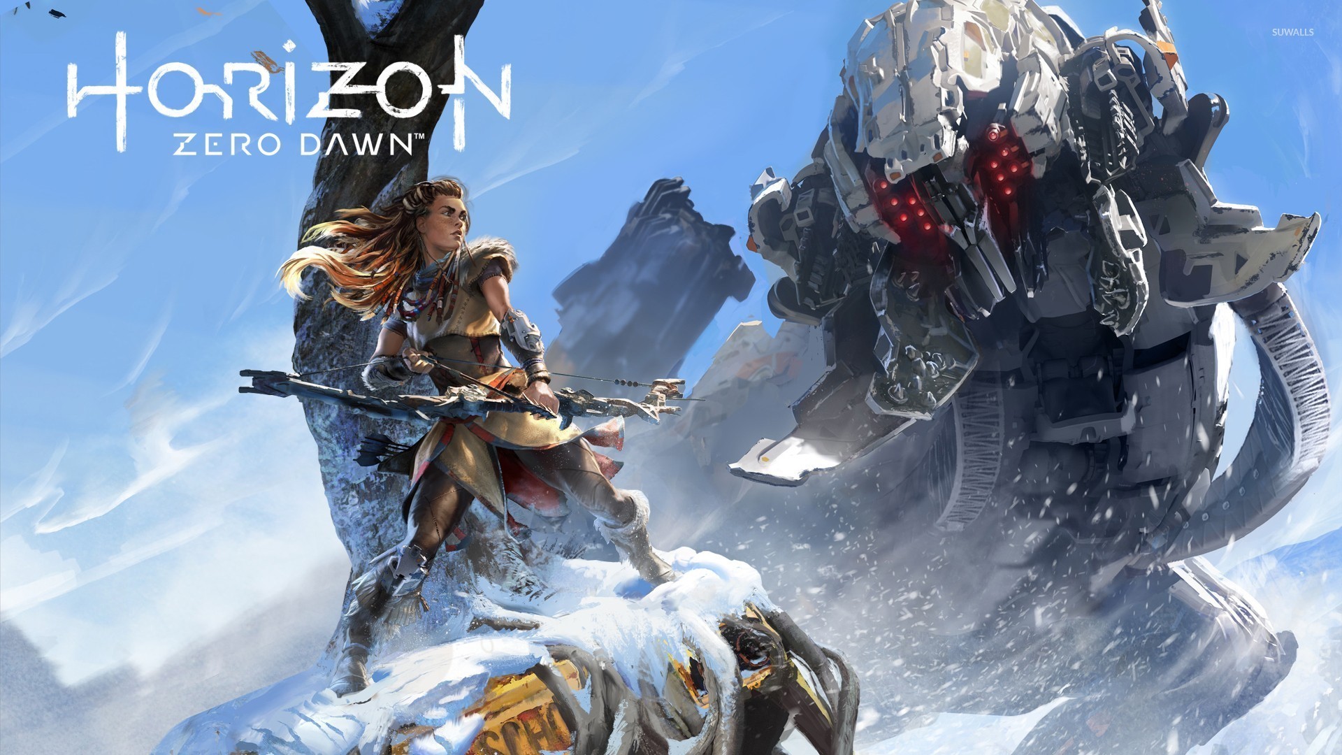 Horizon: Zero Dawn, Aloy (Horizon: Zero Dawn), guerrilla games, HD Wallpaper