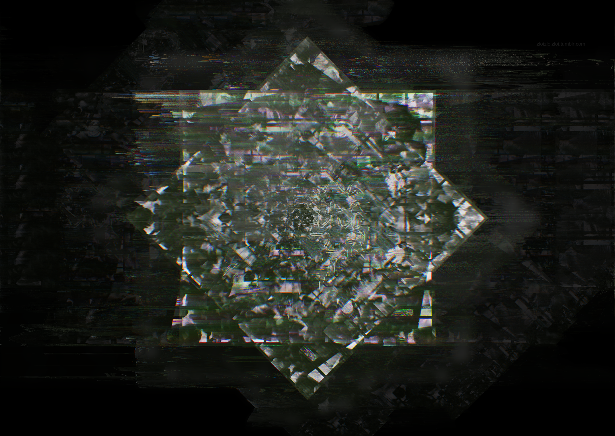 glitch art, abstract, surreal, digital art, HD Wallpaper