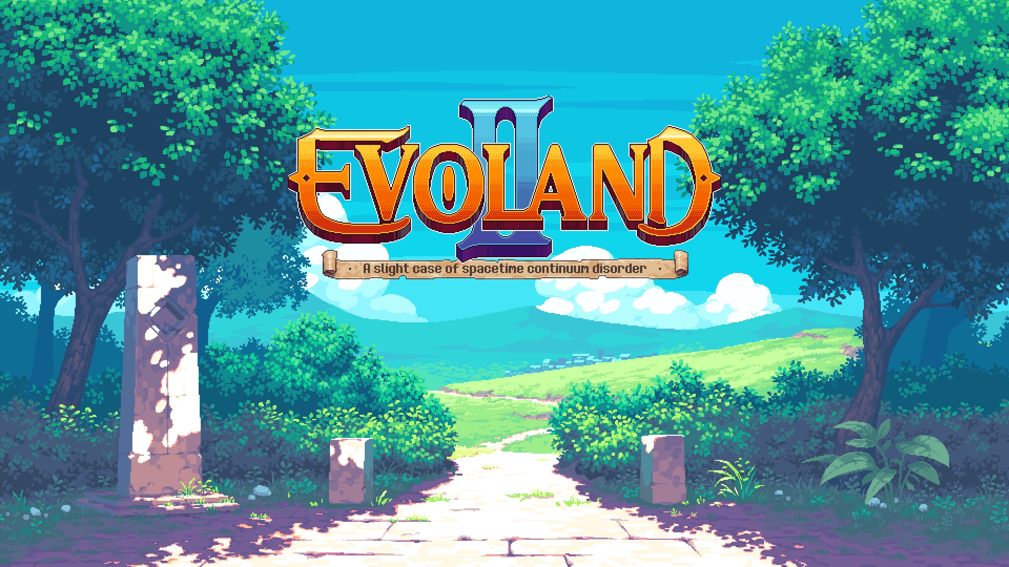 video games, pixel art, Evoland II, HD Wallpaper