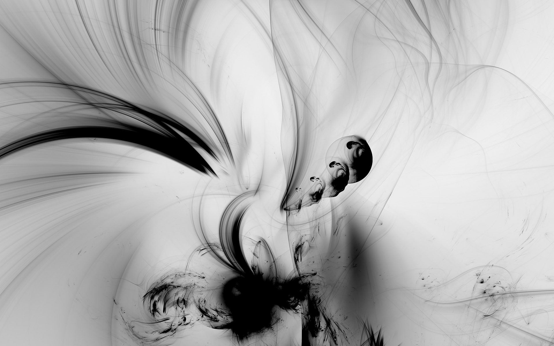 abstract, fractal, digital art, HD Wallpaper