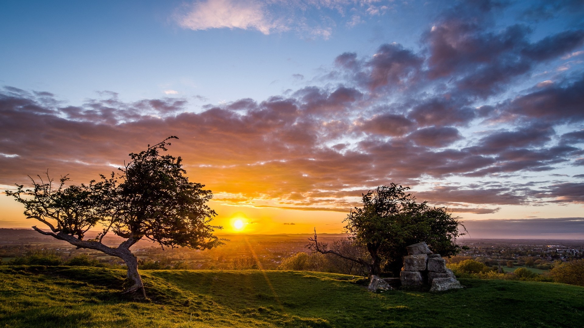 natural light, landscape, sunlight, sky, HD Wallpaper