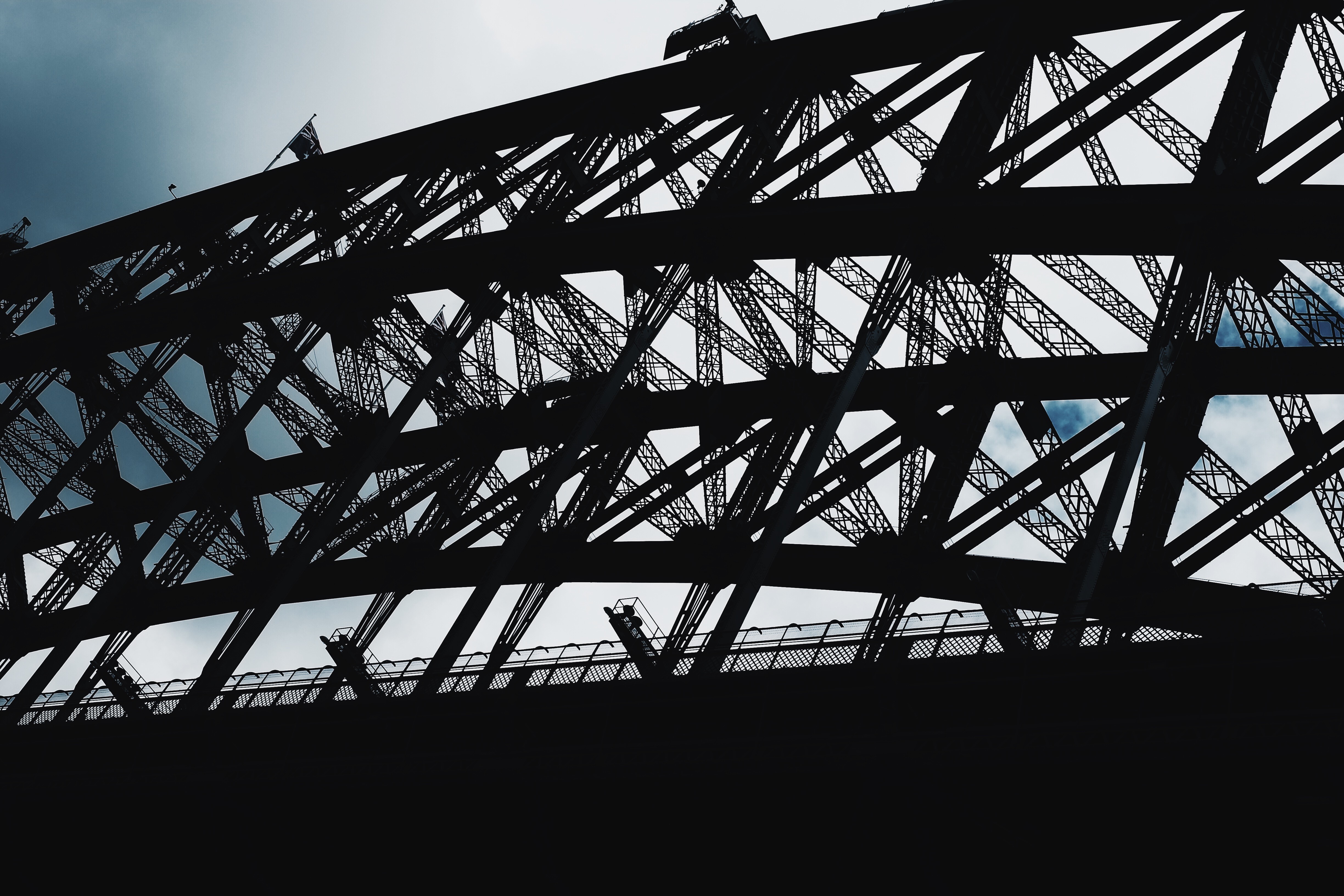 dark, metal, urban, city, HD Wallpaper